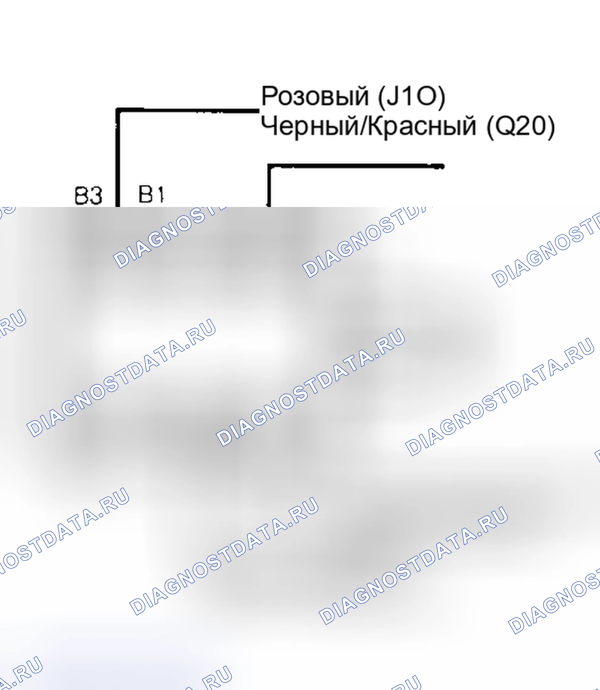 Рис. 49: Разъем 6-Way выключателя зажигания. Dodge Daytona I