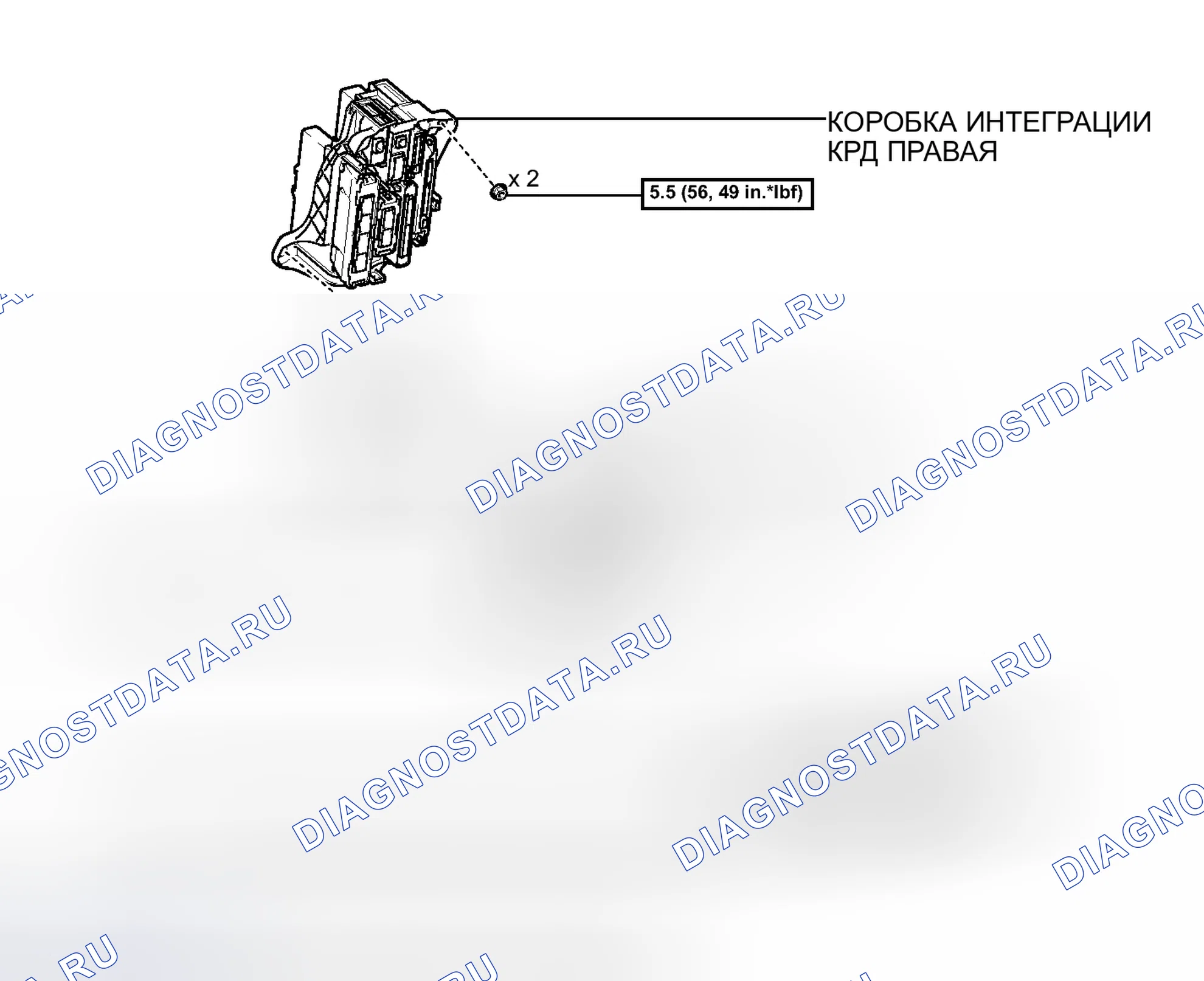 Рис. 52: ИЛЛЮСТРАЦИЯ. Toyota Prius V I