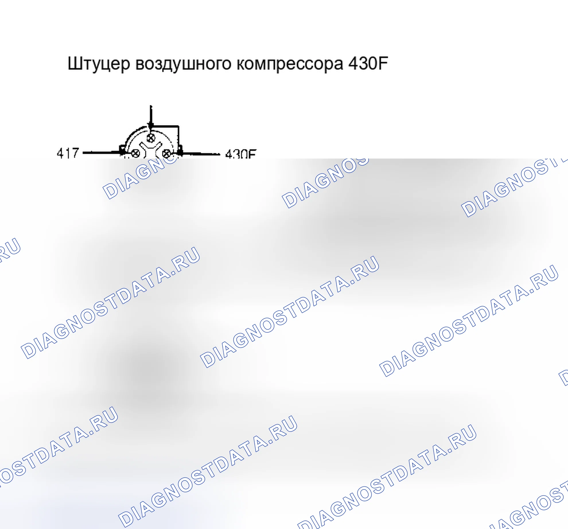 Рис. 7: Идентификатор воздушного компрессора и релейного терминала. Lincoln Continental VIII