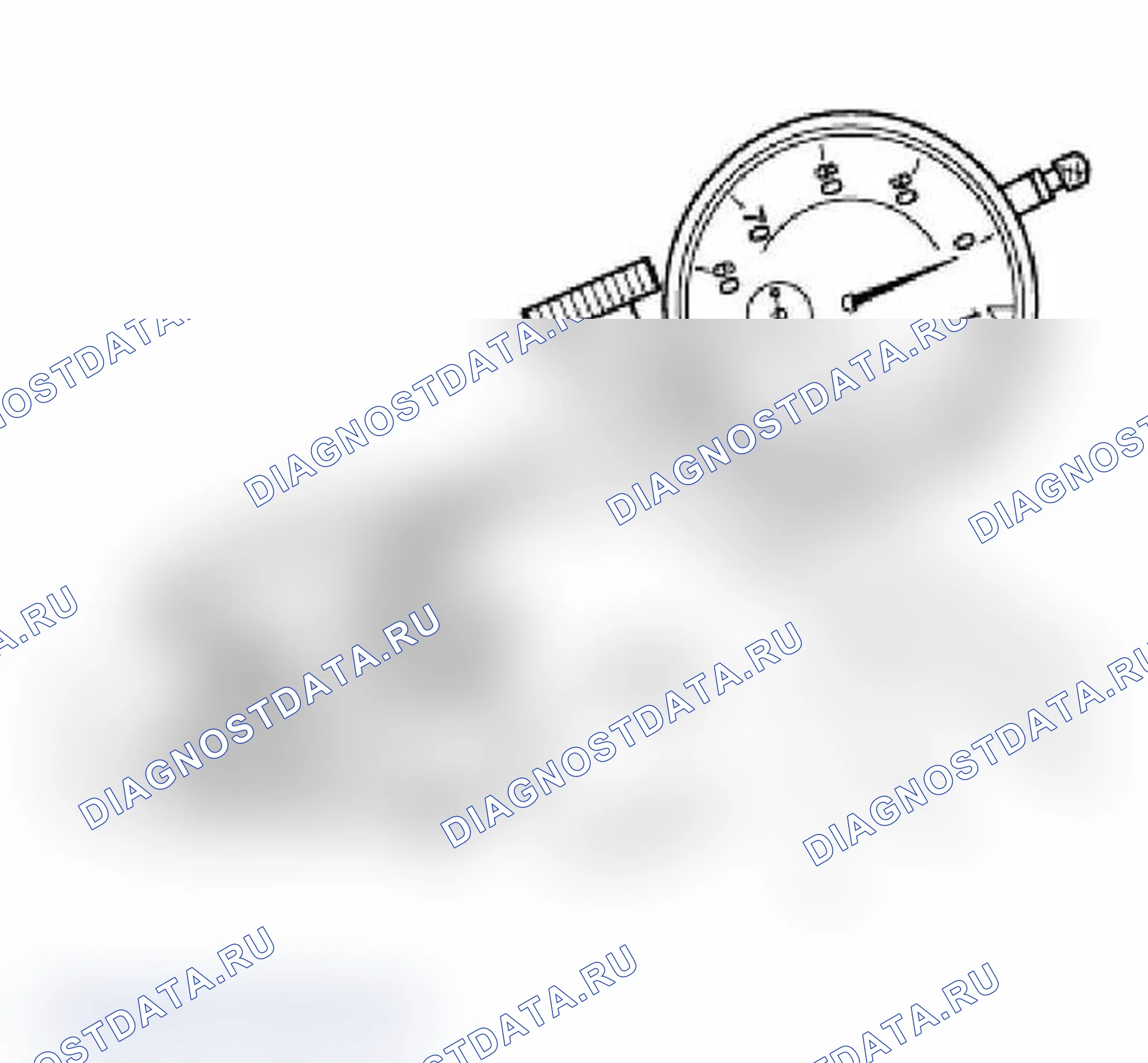 Рис. 60: 11 12 595 Проверка направляющей клапана на износ - клапан снят (S50/S54). BMW M3 E46