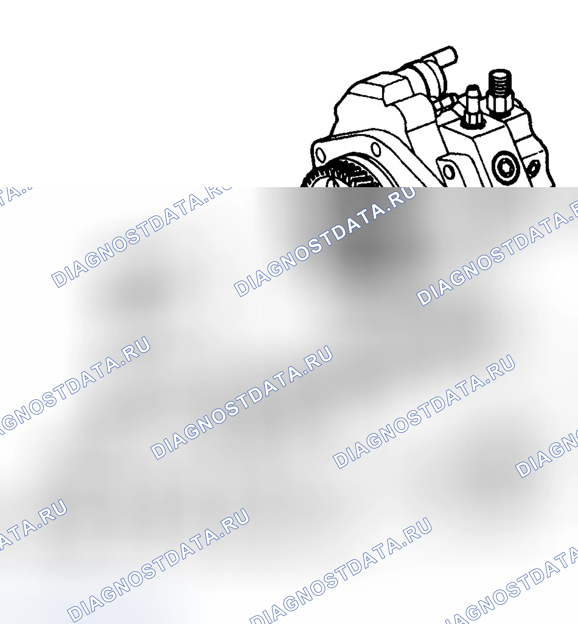 Рис. 1011: Установка топливного насоса. Chevrolet Silverado 2500 