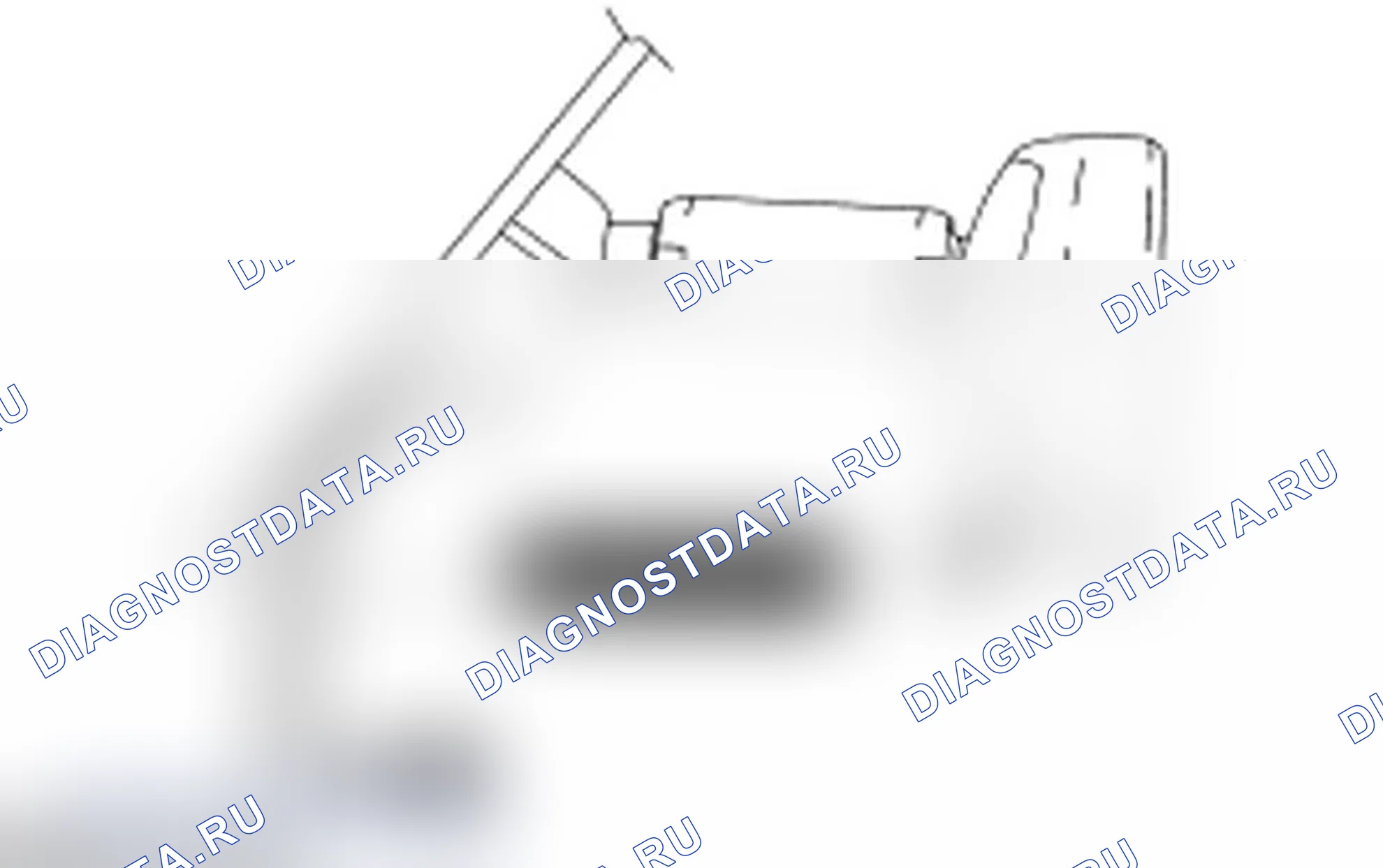 Рис. 56: ДЕМОНТАЖ. Lincoln Mark LT