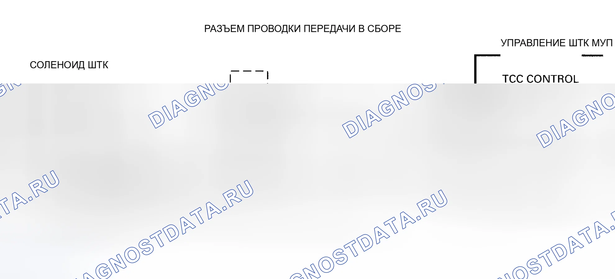 Рис. 321: расшифровка кода ошибки 67, Принципиальная схема (дизель серии G) Предоставлено General Motors Corp.. Chevrolet Sportvan G30 