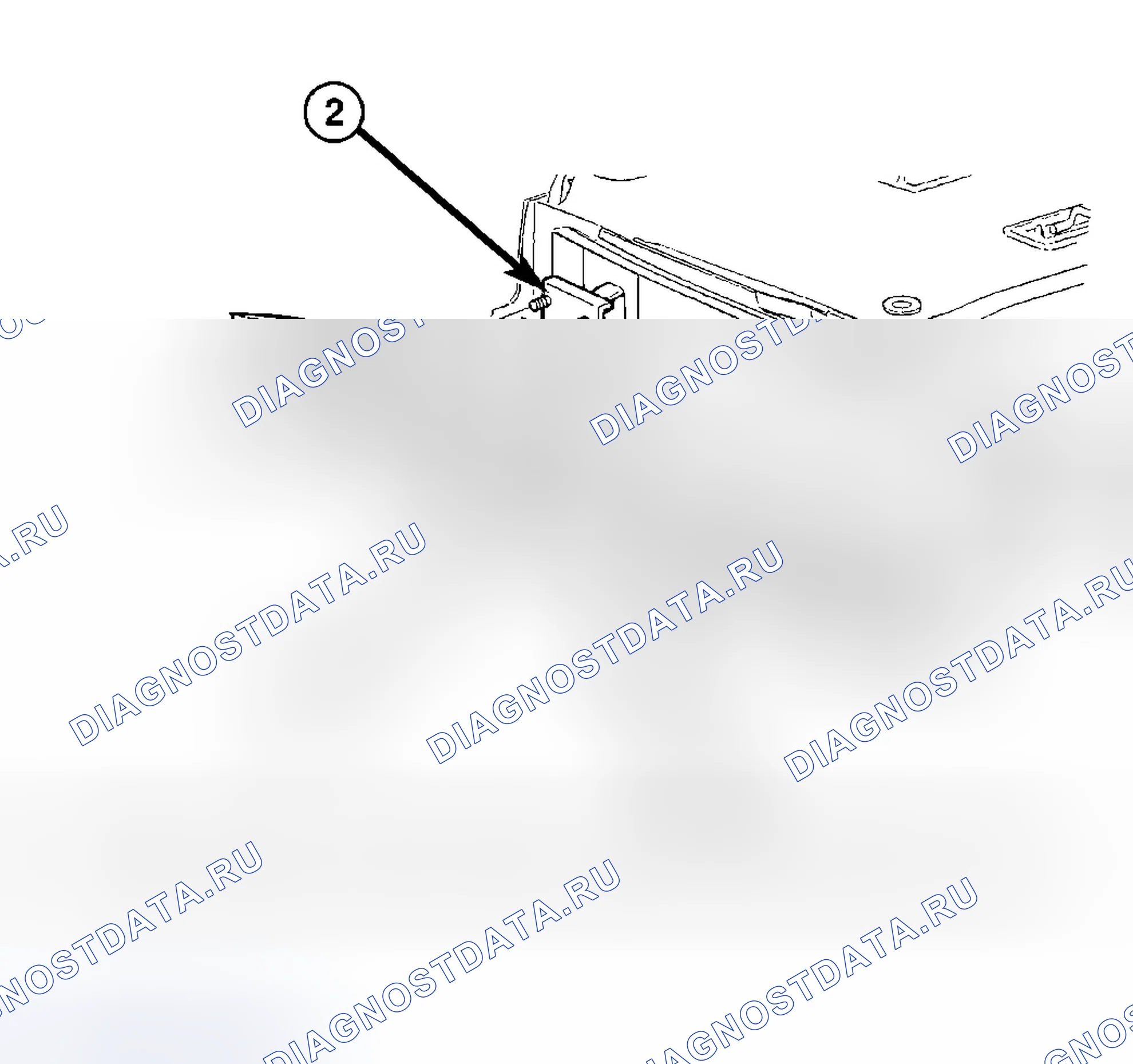 Рис. 4: ДЕМОНТАЖ. Dodge Grand Caravan IV