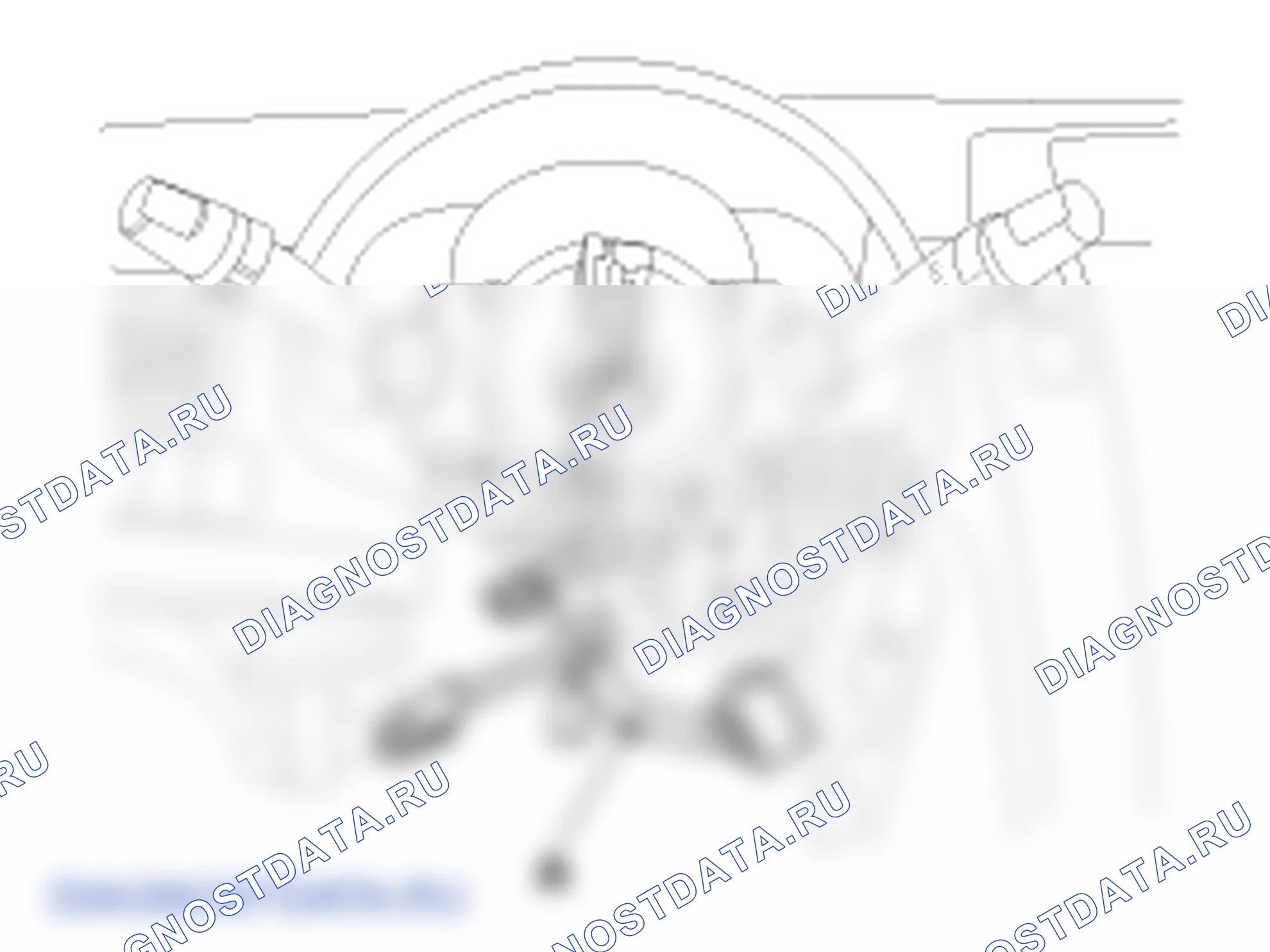 Снятие рулевой колонки - вал. Kia Sportage KM