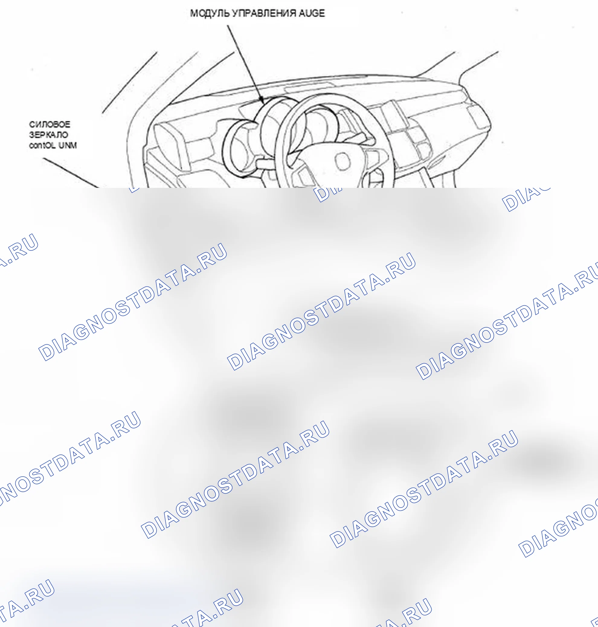 Рис. 57: Приборная панель. Acura RDX I рестайлинг
