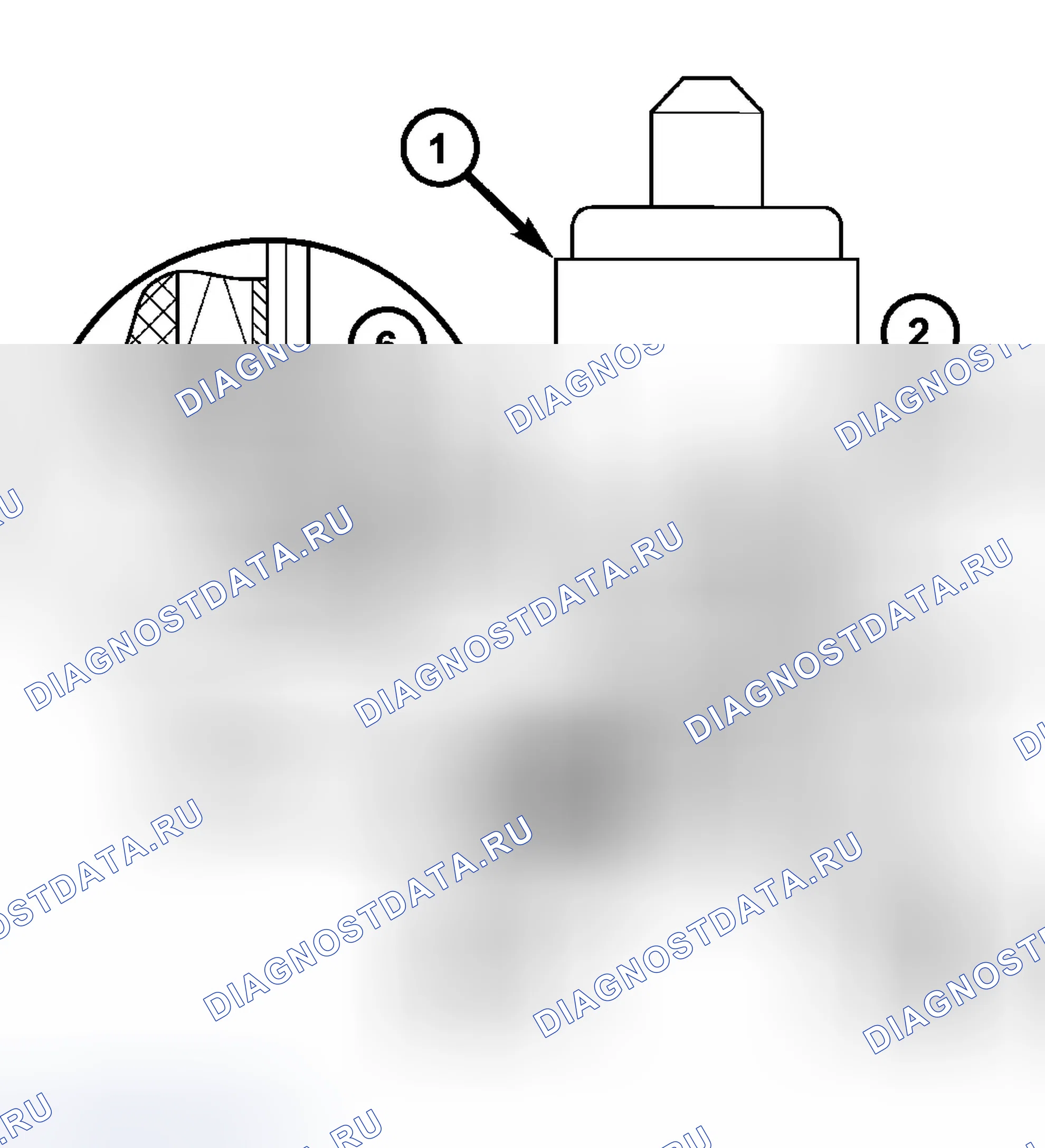 Рис. 399: ЭЛЕКТРОМАГНИТНЫЙ КЛАПАН С ПЛАВНЫМ РЕГУЛИРОВАНИЕМ ДАВЛЕНИЯ. Dodge Magnum I