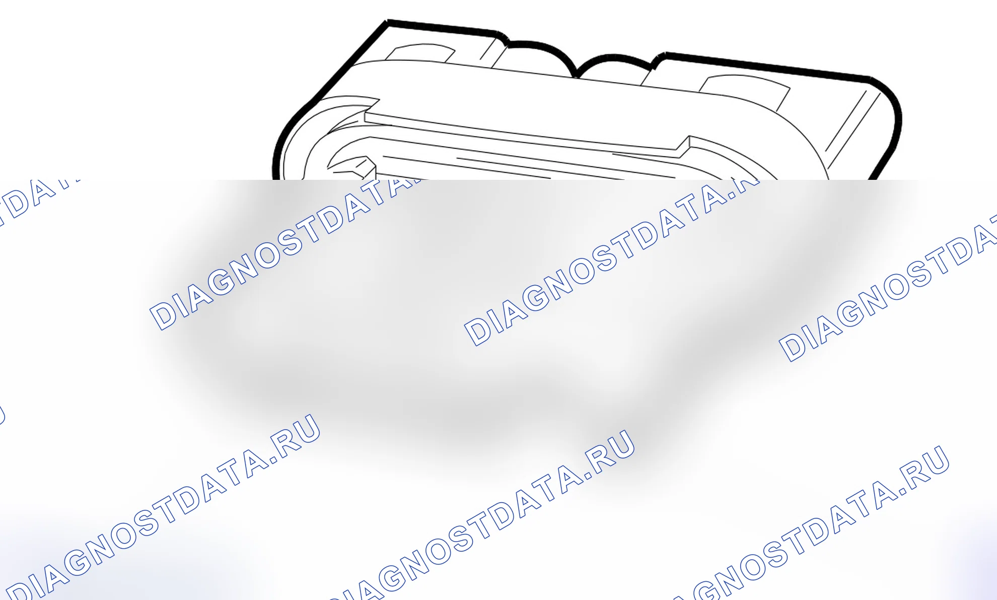 Распиновка разъёма B63D. Opel Astra H