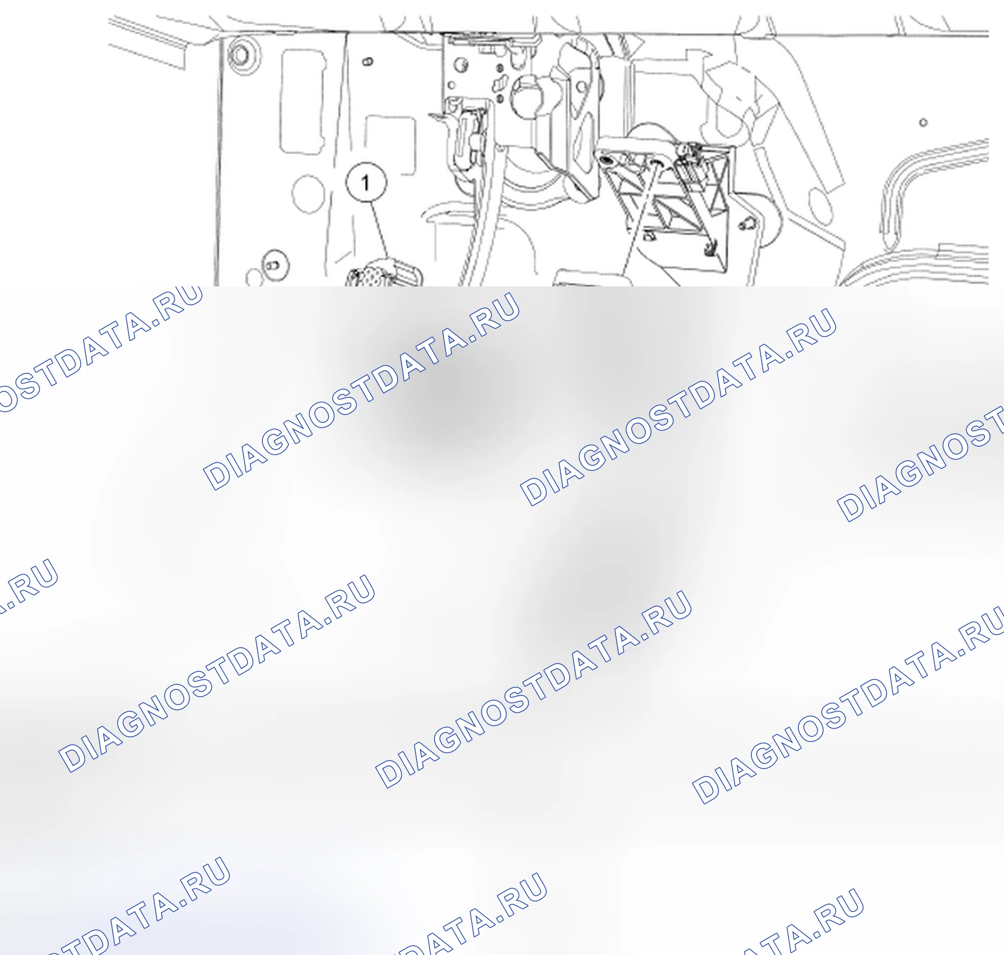 Рис. 1: Демонтаж и монтаж. Mazda 2 I рестайлинг