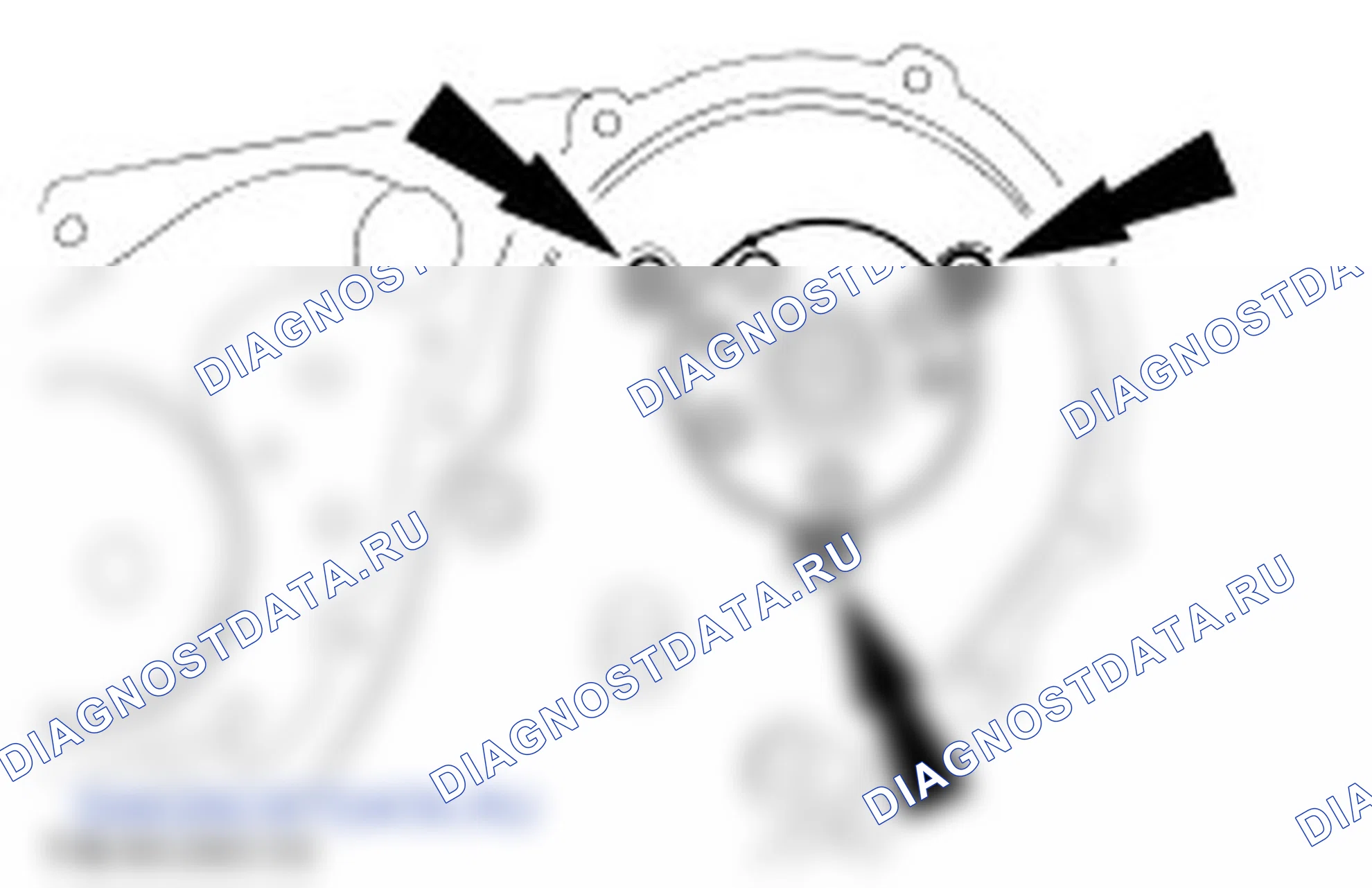 Разборка двигателя. Ford Transit Connect I