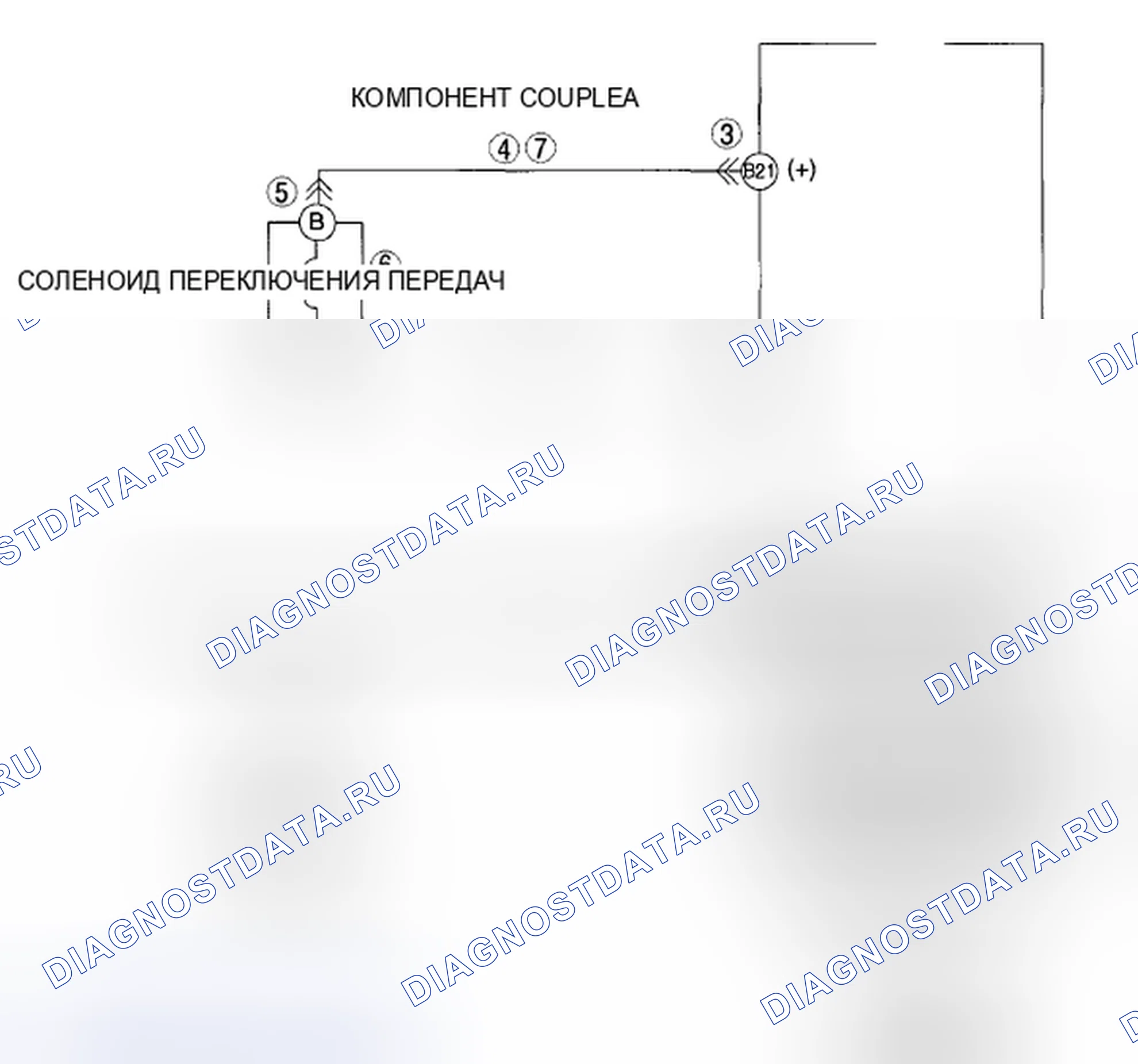 Рис. 313: расшифровка кода ошибки P0998:00 [хтагх1, хтегх2] AW6A-EL AW6AX-EL. Mazda CX-7 I рестайлинг