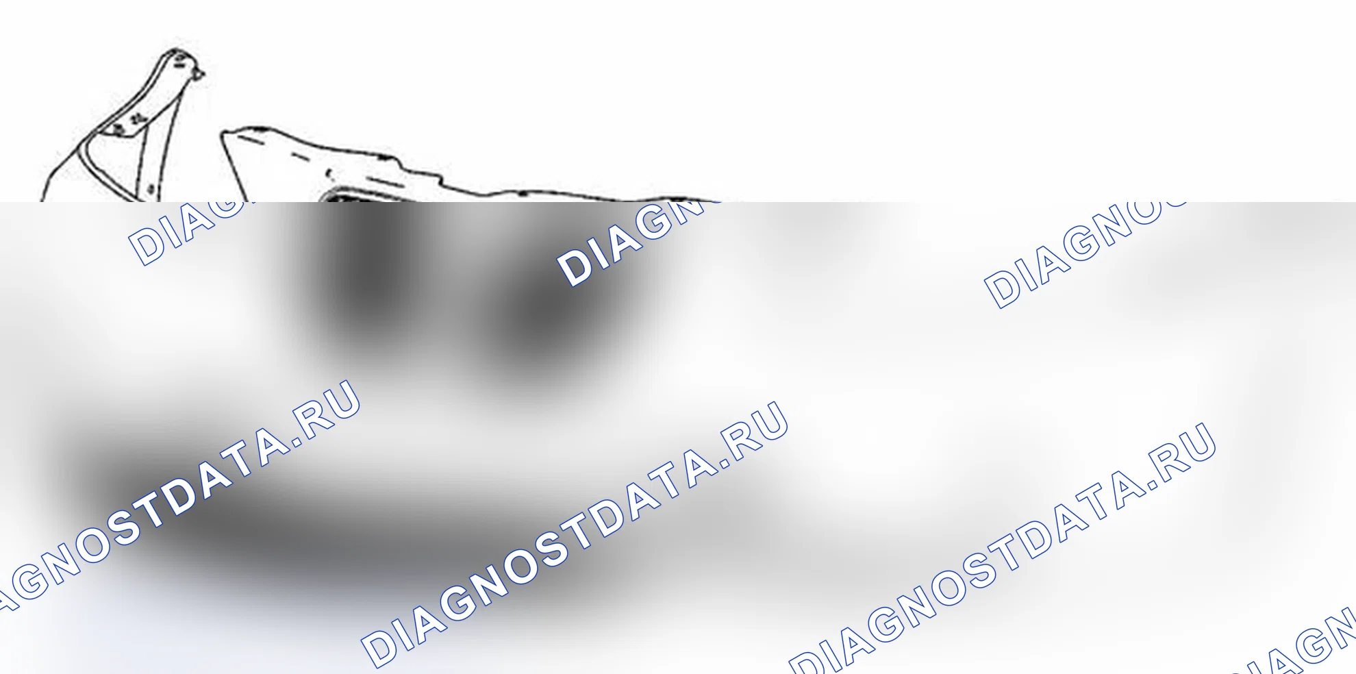 Рис. 6: Замена решетки Fascia - передний бампер - нижний (GXP). Pontiac Grand Prix VII