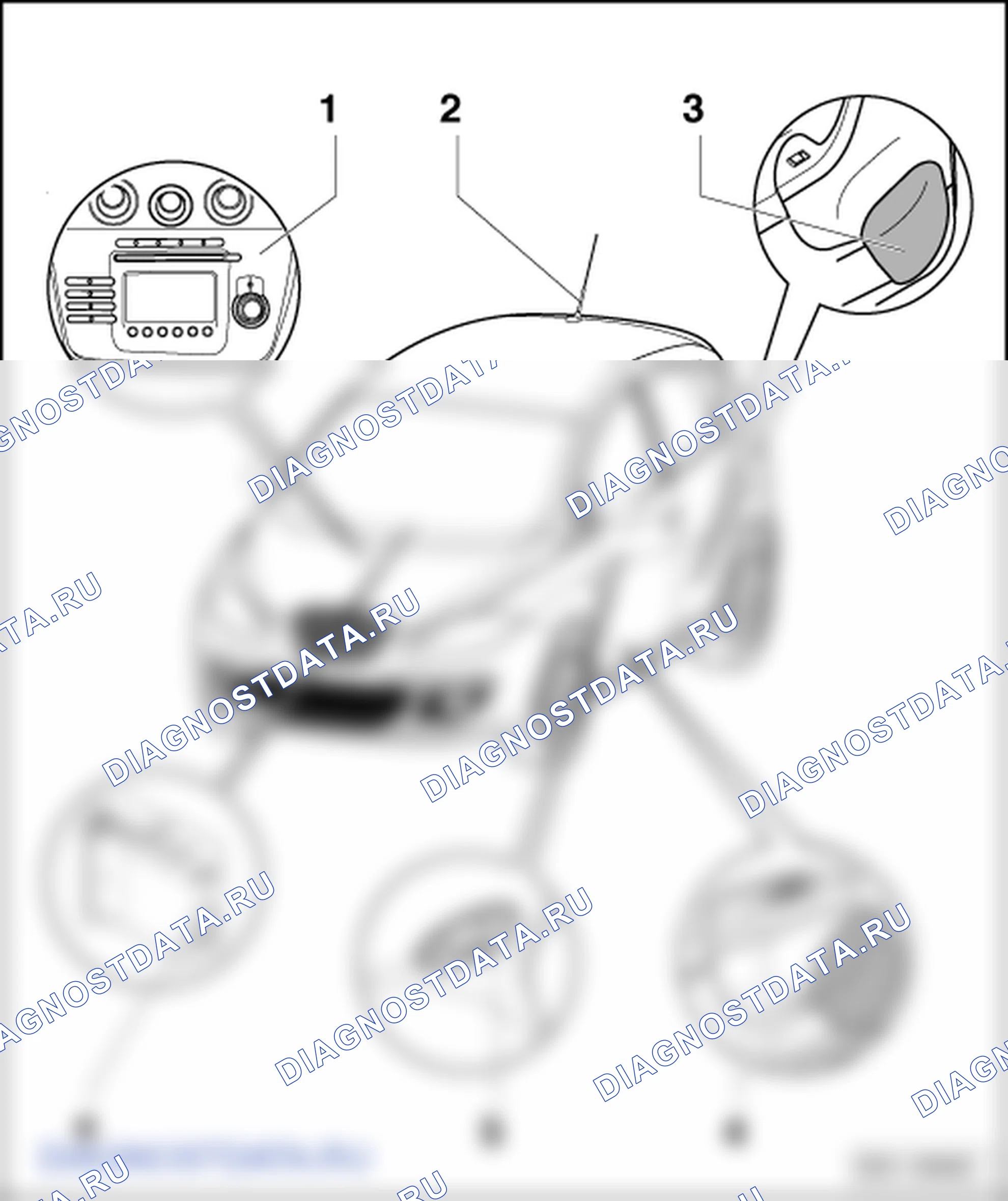 «"Головное устройство с поддержкой МР3"». SEAT Altea I