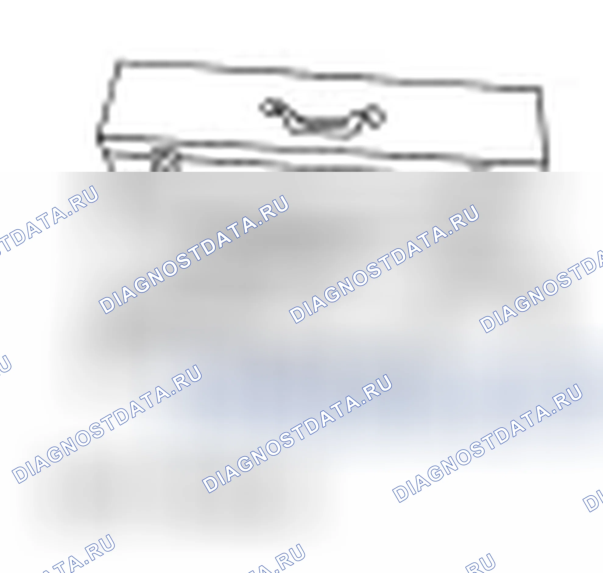 Рис. 341: Втулка рейки переключения передач. Ford Mustang V