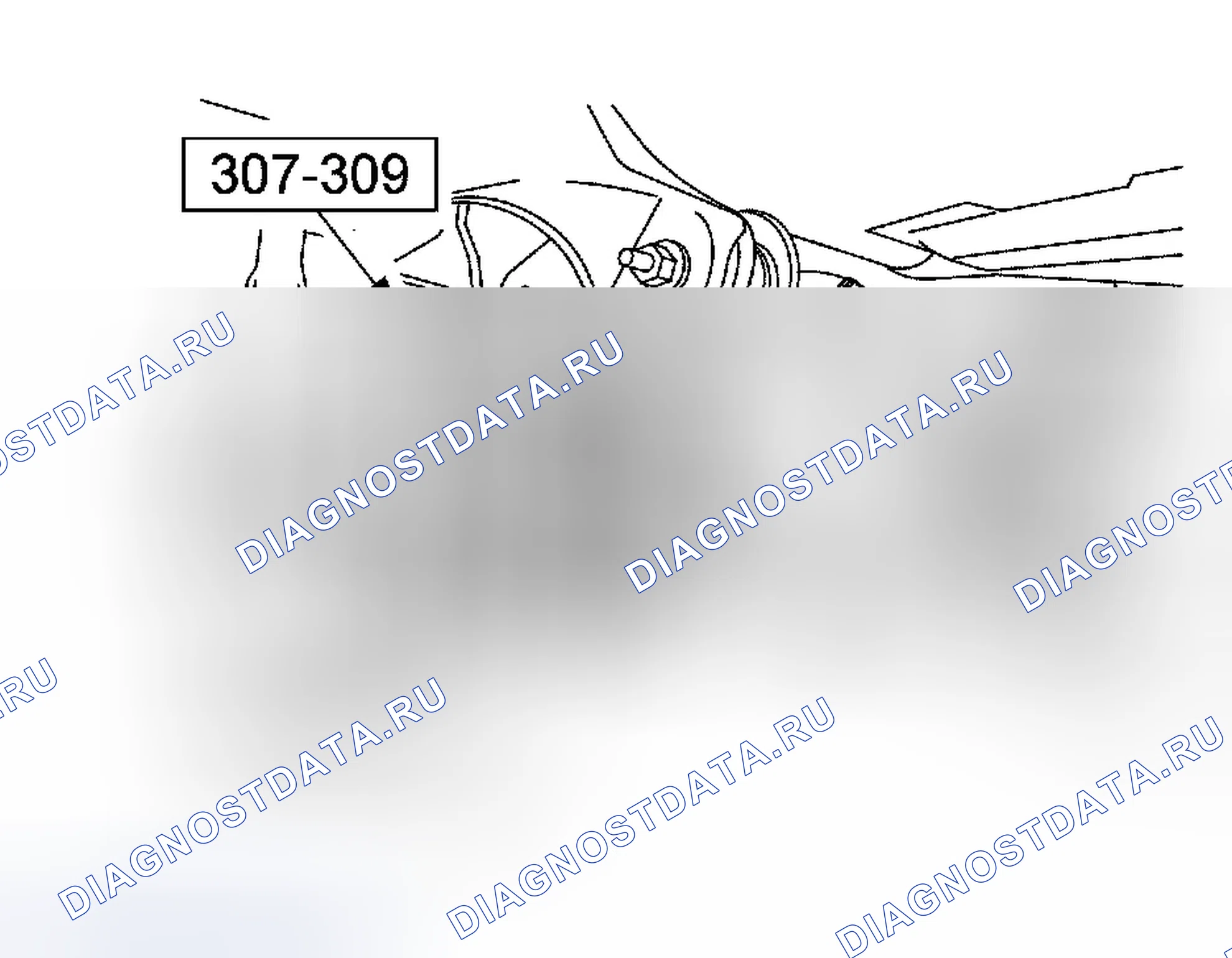 Рис. 8: Демонтаж. Ford Escape I рестайлинг