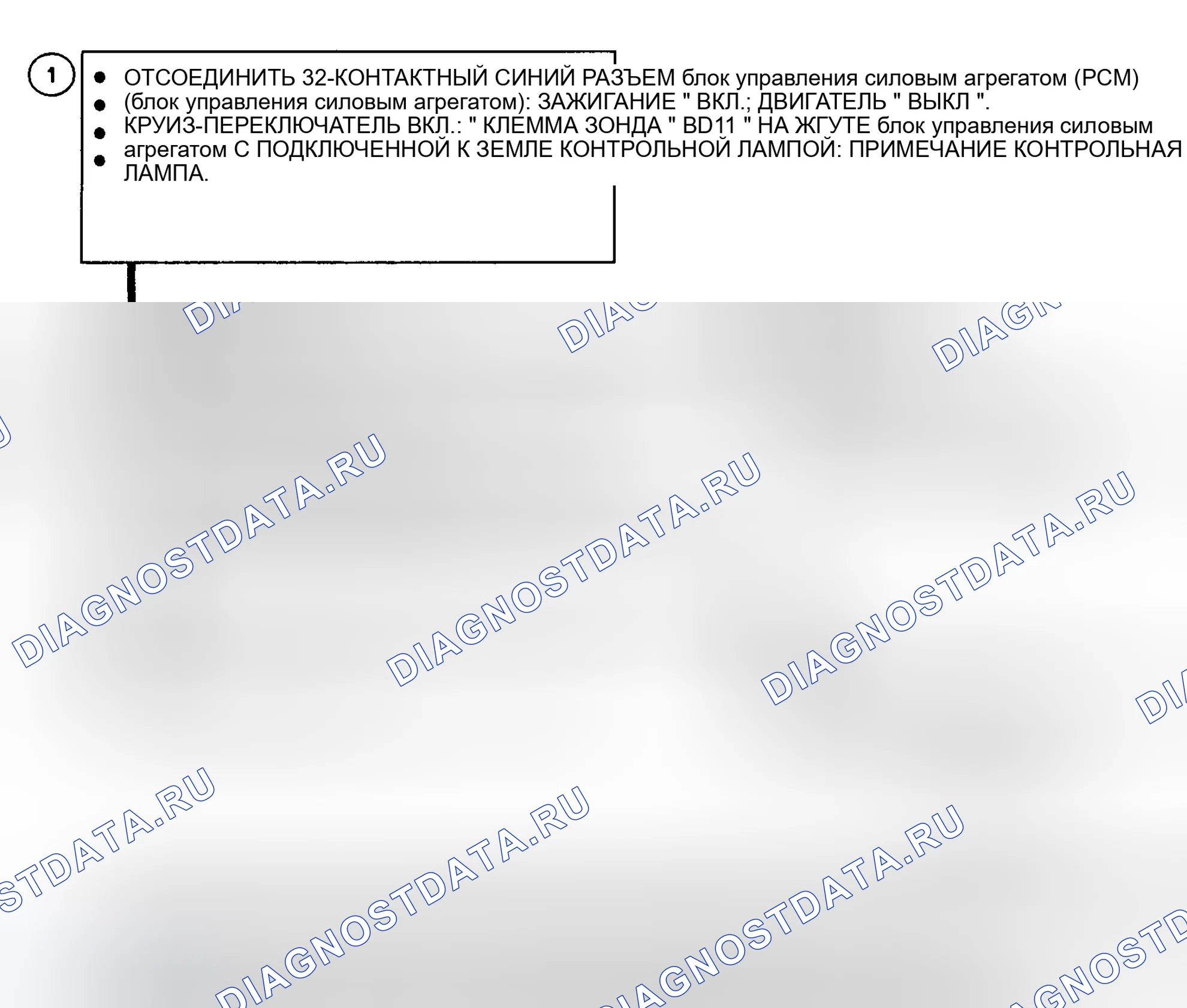 Рис. 219: Блок-схема расшифровка кода ошибки 76 (серии " C " и " K ") Отказ переключателя возобновления / акселератора. GMC Cab & Chassis C2500 