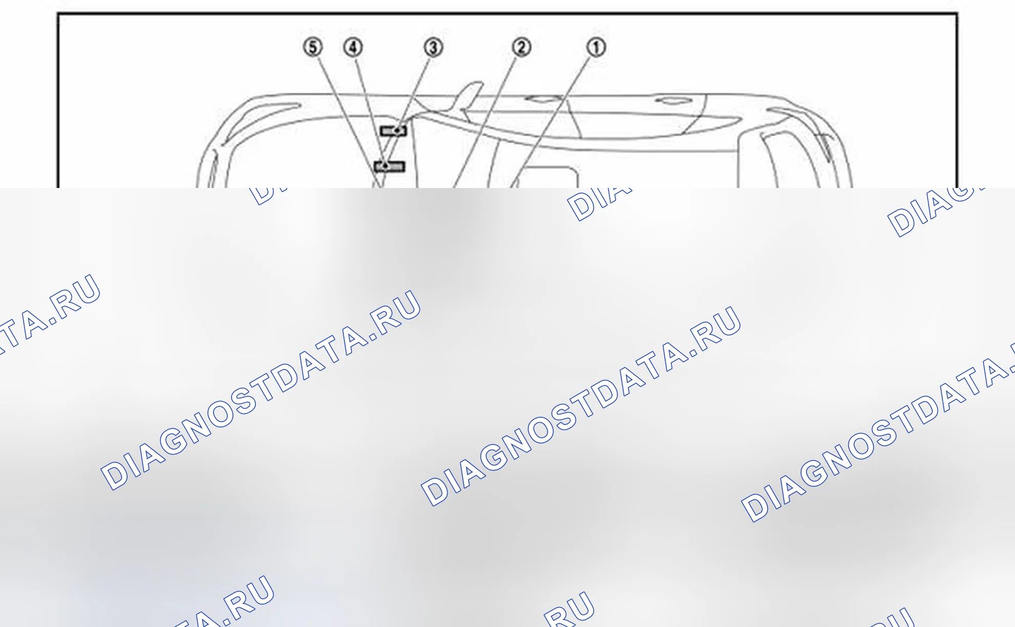 Рис. 135: Расположение компонентов. Infiniti FX50 II