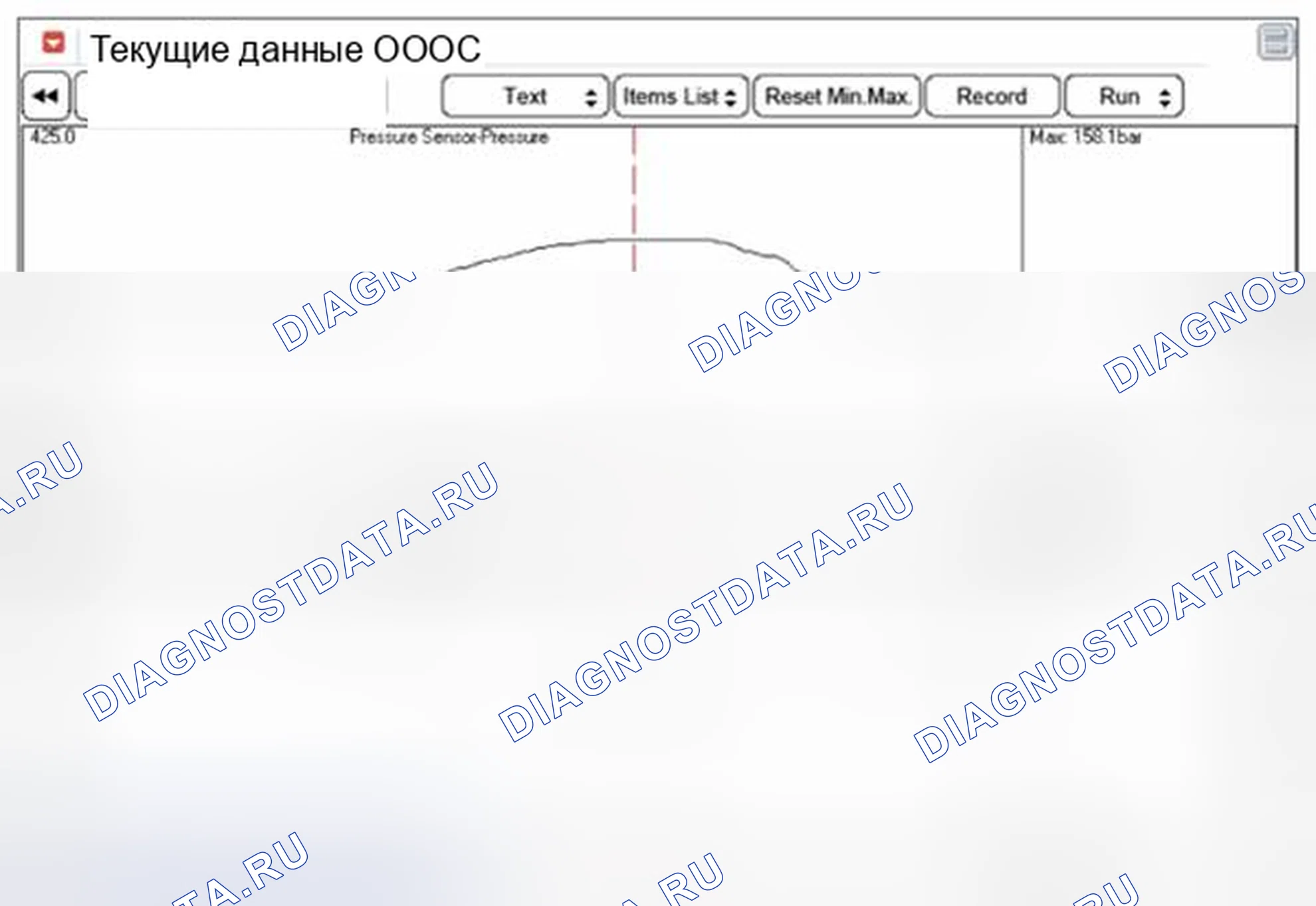 Рис. 80: Мониторинг данных GDS. BMW 6 серия F06/F13/F12