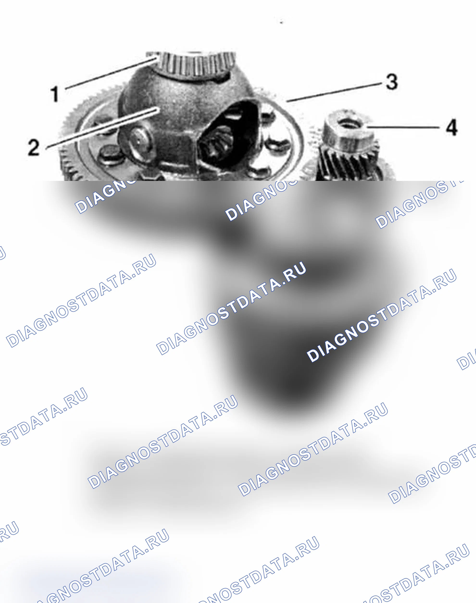 Рис. 55: ЗУБЧАТЫЕ КОЛЕСА И ВАЛЫ. MINI Cooper I