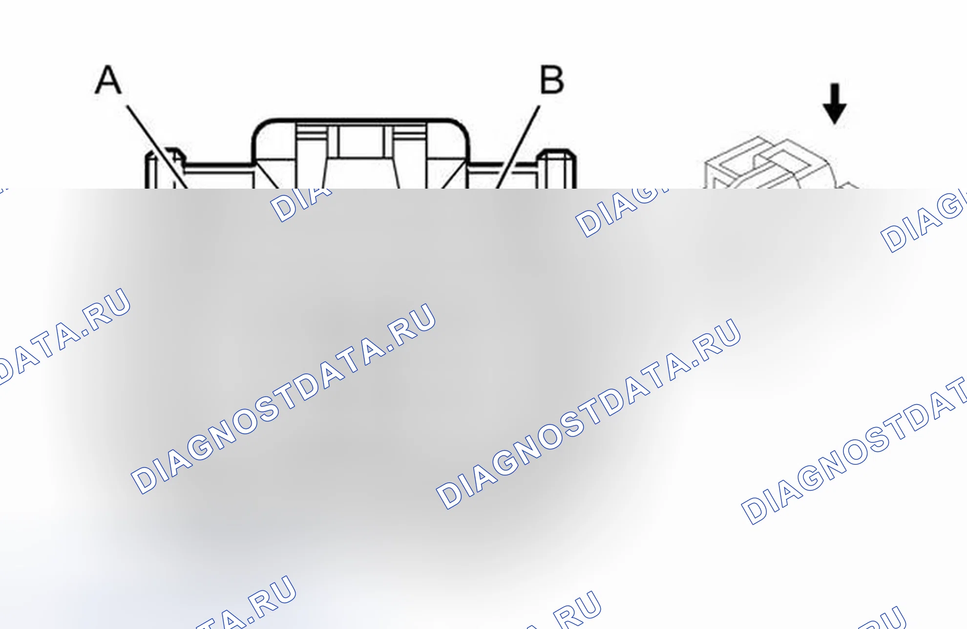 Рис. 282: Противотуманная фара - левая передняя (Z88 с T96). Chevrolet Traverse I