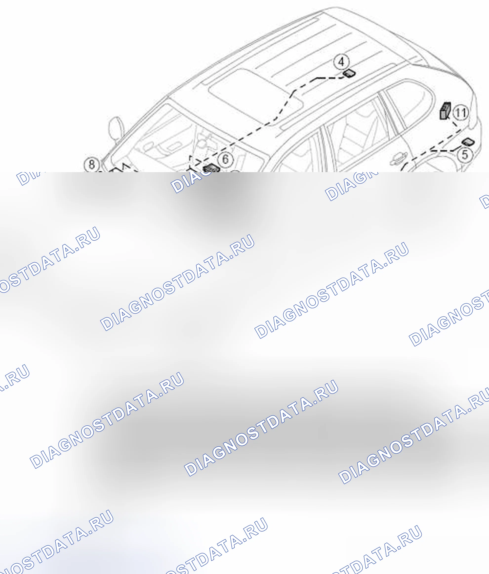 Рис. 258: Привод CAN (CAN-C). Porsche Cayenne Turbo I рестайлинг