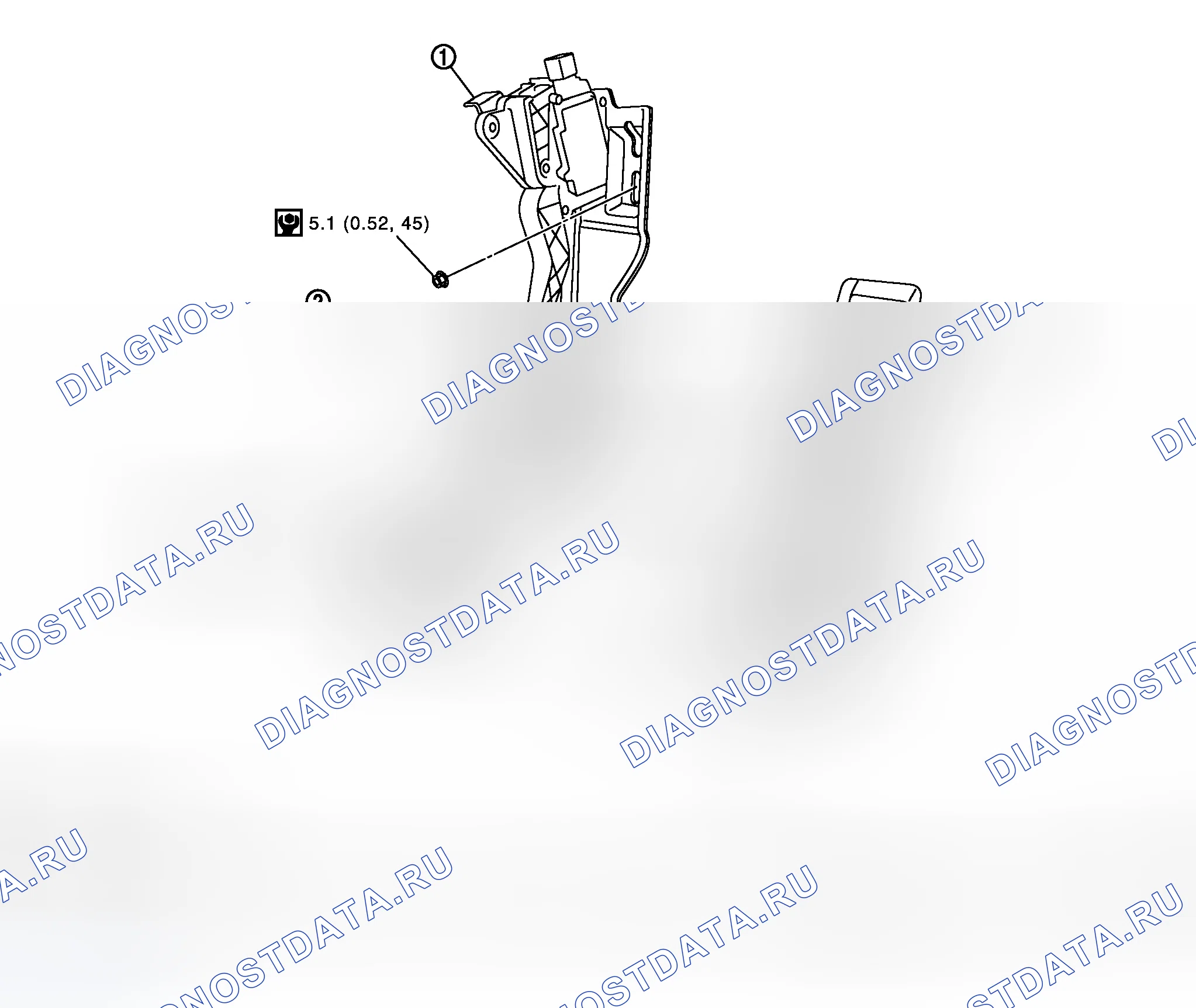 Рис. 1: Компоненты. Infiniti M45 III