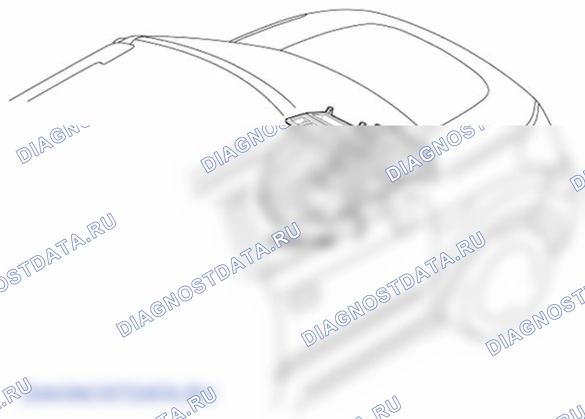 Рис. 1: Расположение компонентов. Kia Soul I