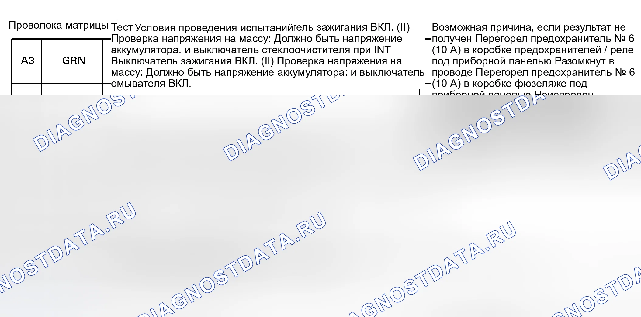 Рис. 8: Прерывистая система стеклоочистителя. Honda Odyssey I