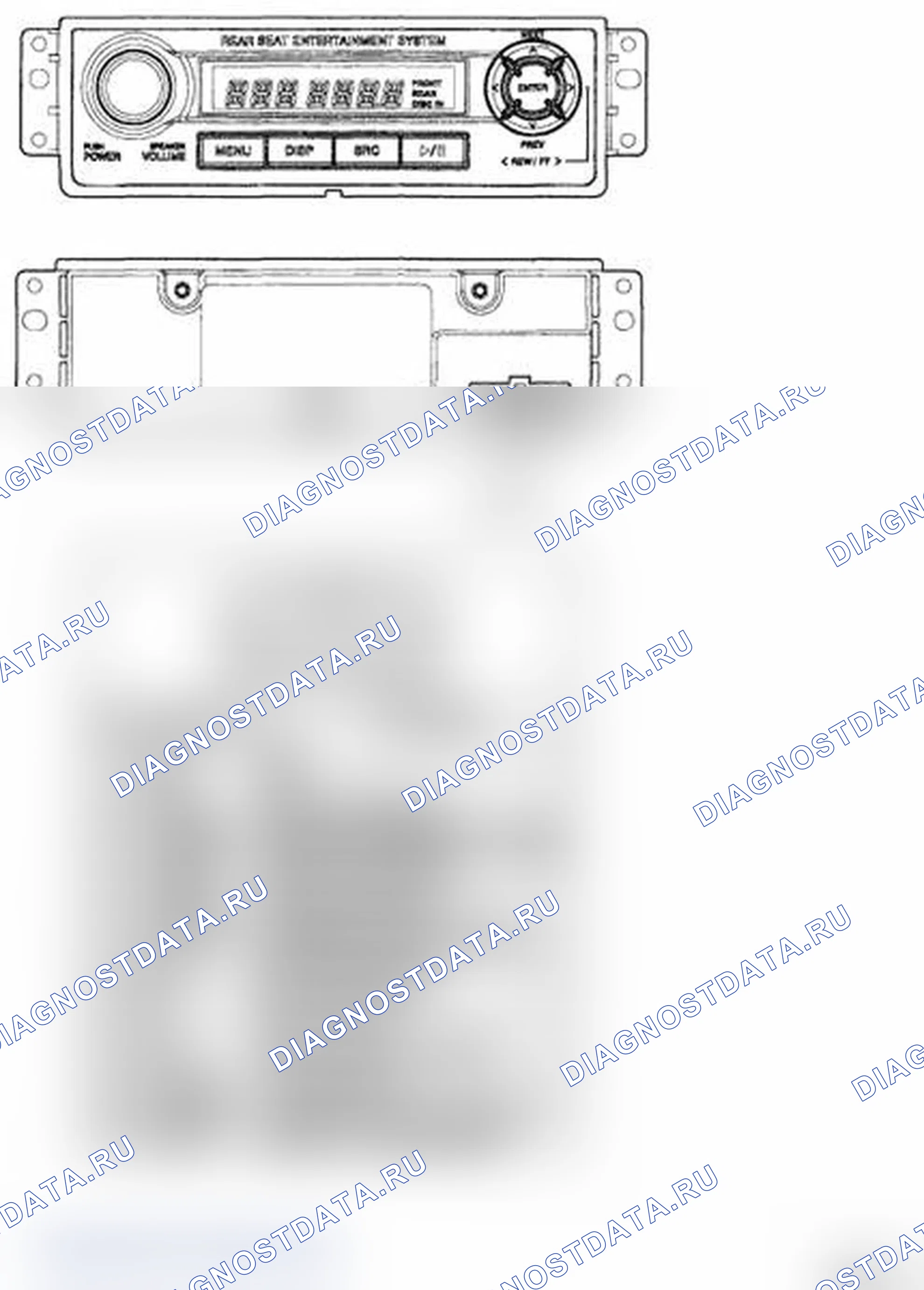 Рис. 43: Блок RSE TRIMPLATE. Hyundai Santa Fe II