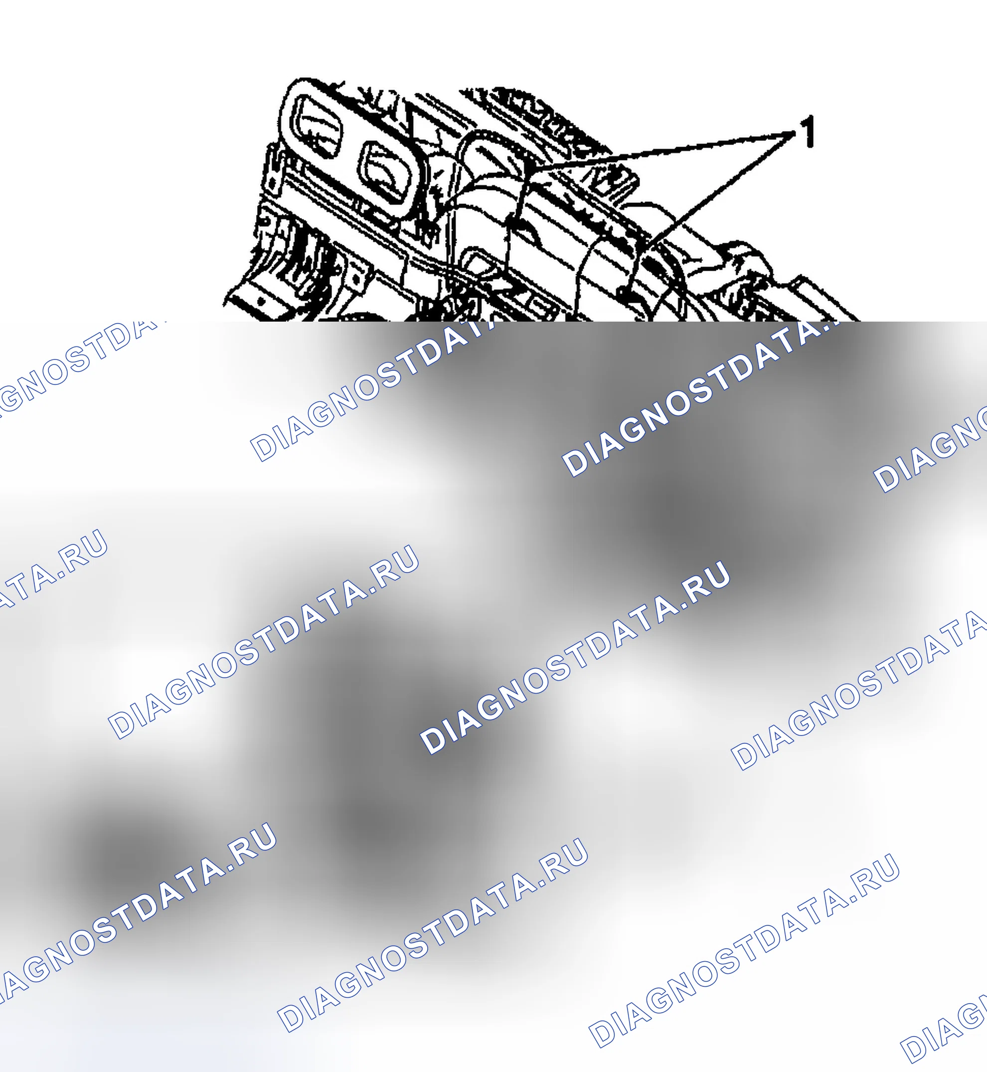 Рис. 68: Процедура установки. Chevrolet TrailBlazer I