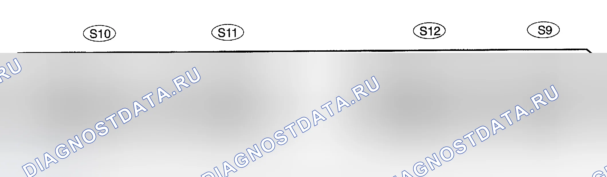 Рис. 100: КЛЕММЫ ЭБУ. Toyota Highlander I