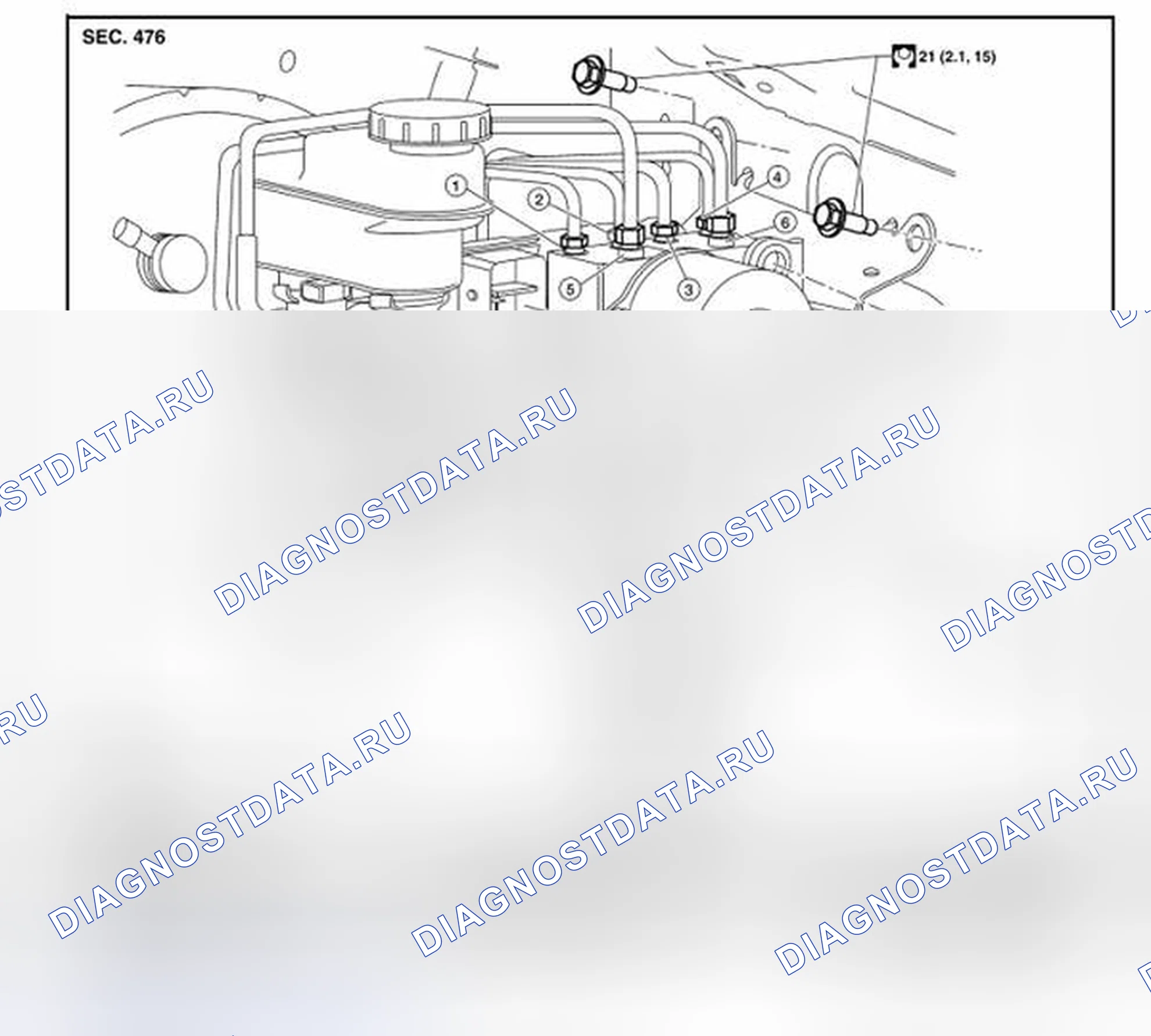 Рис. 48: Демонтаж и монтаж. Nissan Pathfinder III рестайлинг