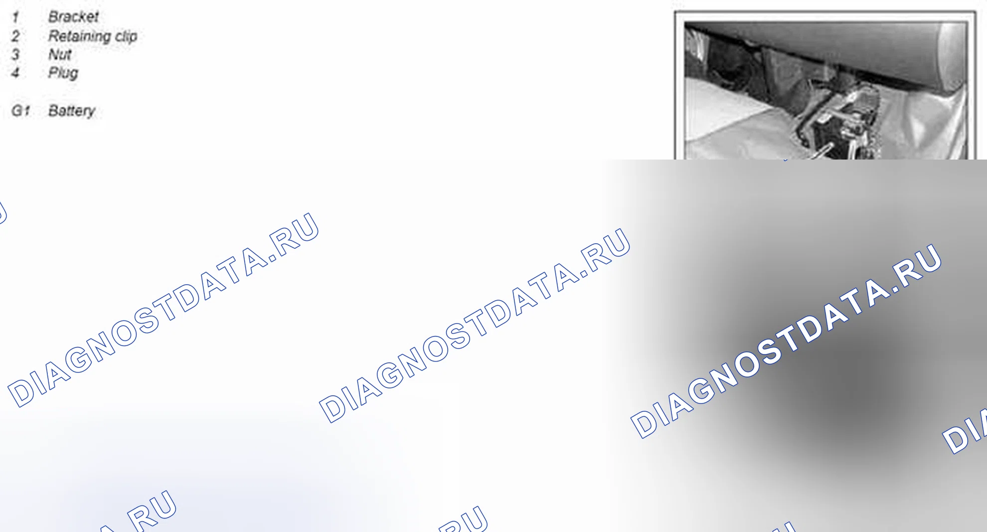 Рис. 40: Батареи - проверка и коррекция уровня жидкости - AP54.10-P-5410MCC. Kia Soul I