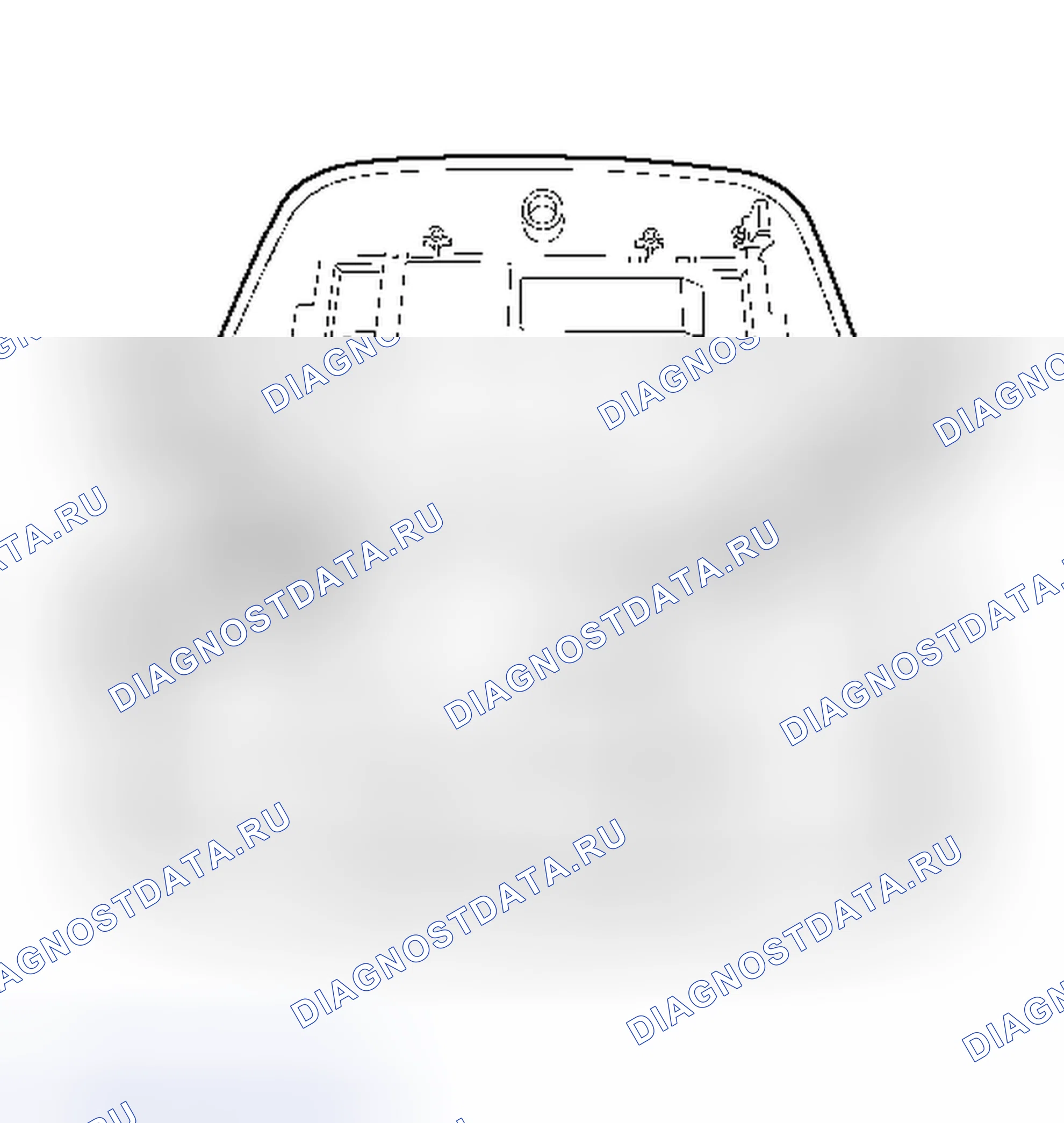 Рис. 44: ДАТЧИК-ИНФРАКРАСНЫЙ. Dodge Durango II рестайлинг