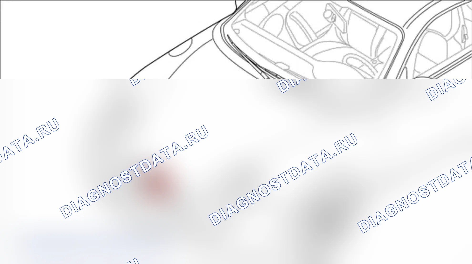 Рис. 316: Удаление кабеля боудена для аварийного разъединения. Porsche 911 GT3 997