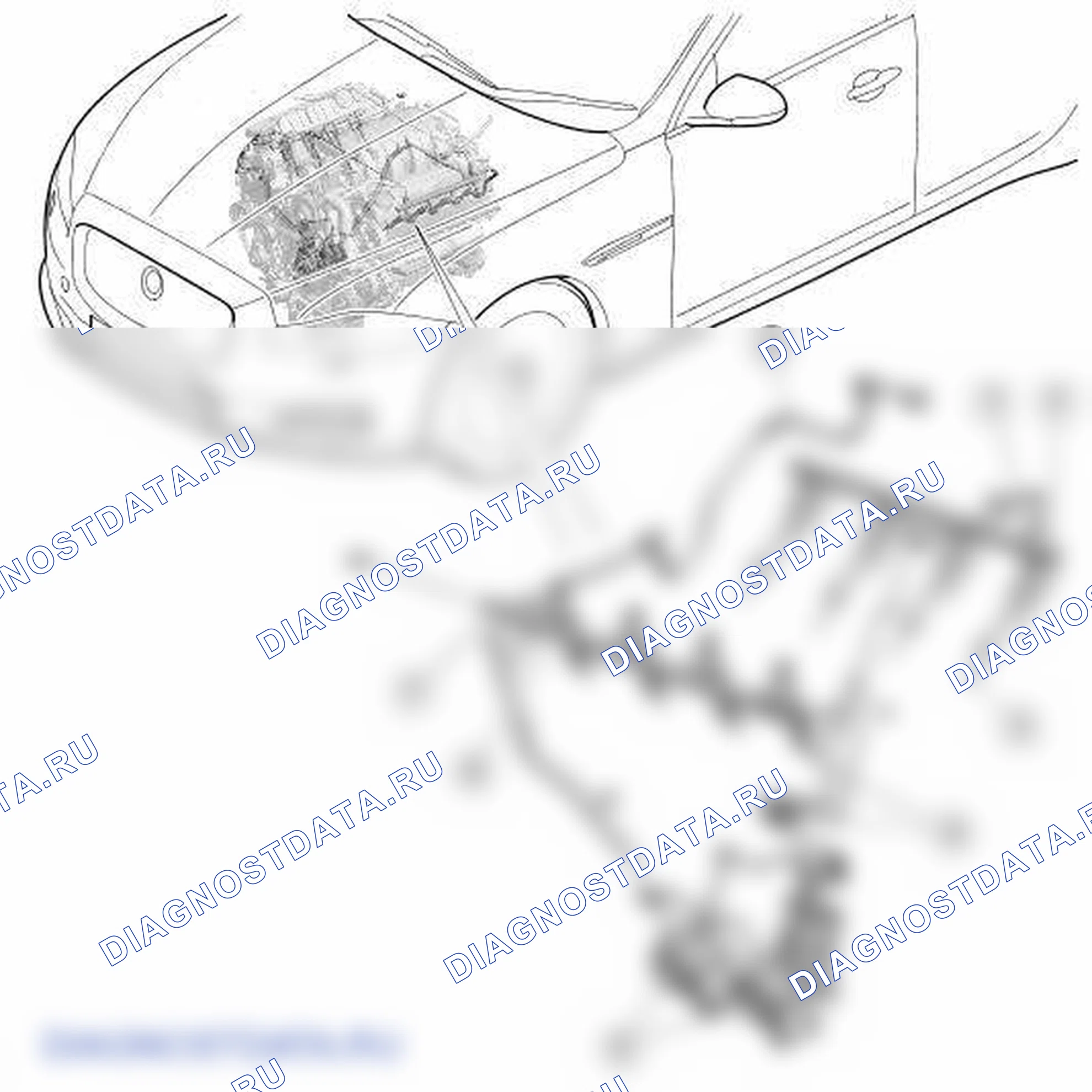 Рис. 10: РАСПОЛОЖЕНИЕ КОМПОНЕНТОВ. Jaguar XJ X351 рестайлинг