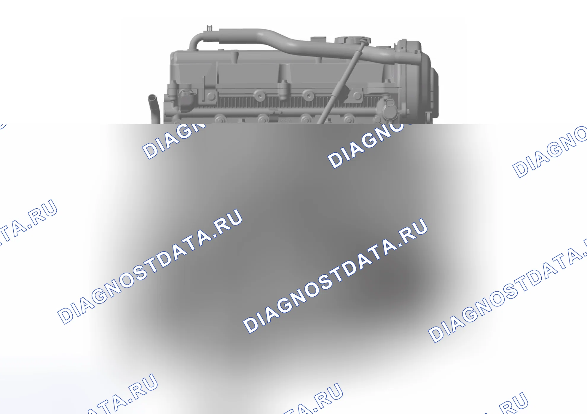 Положение номера двигателя — Great Wall Wingle-5-Cng. Great-Wall Wingle 5 CNG I