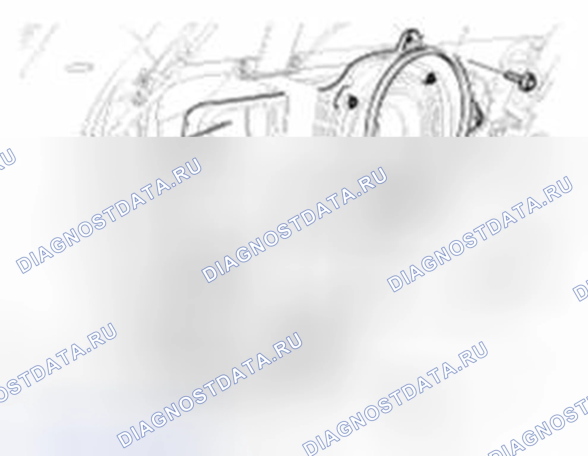 Рис. 15: Динамик Woofer. Hyundai Veracruz I