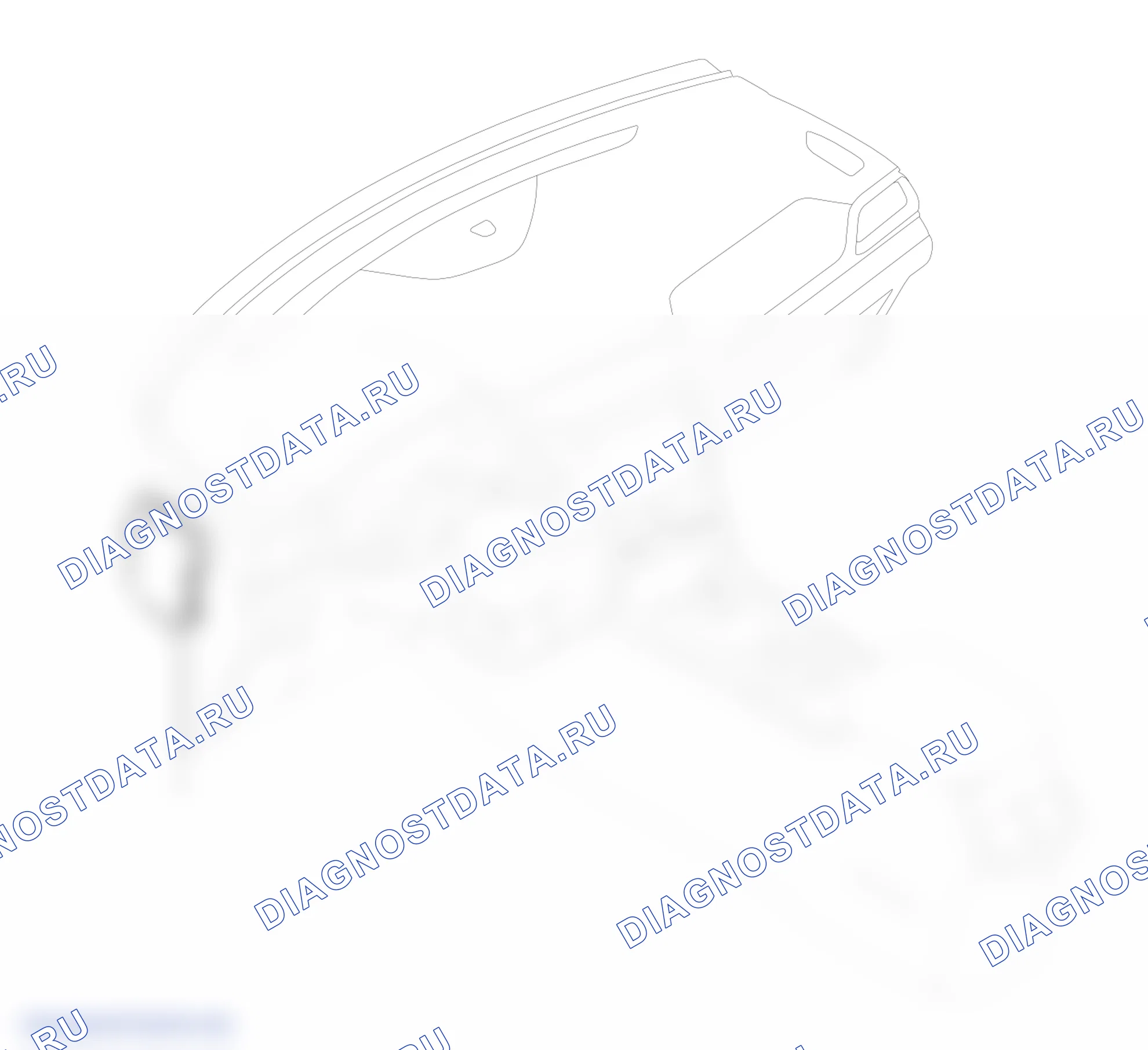 Схема расположения системы управления кузова — Haval F5. Haval F5 I