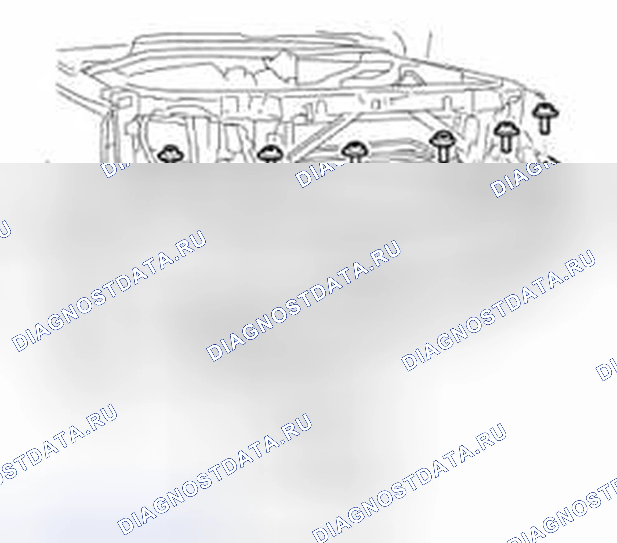 Рис. 8: ДЕМОНТАЖ. Land Rover Range Rover Sport L320
