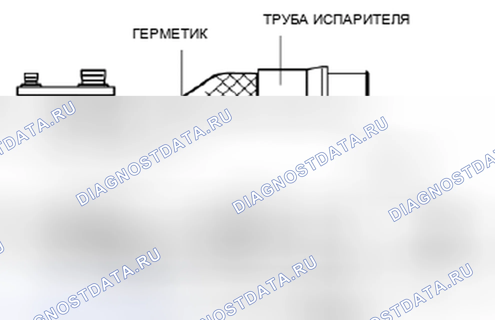 Рис. 119: Клейкий полиуретан (2) Примечание по сборке. Mazda 3 BL рестайлинг