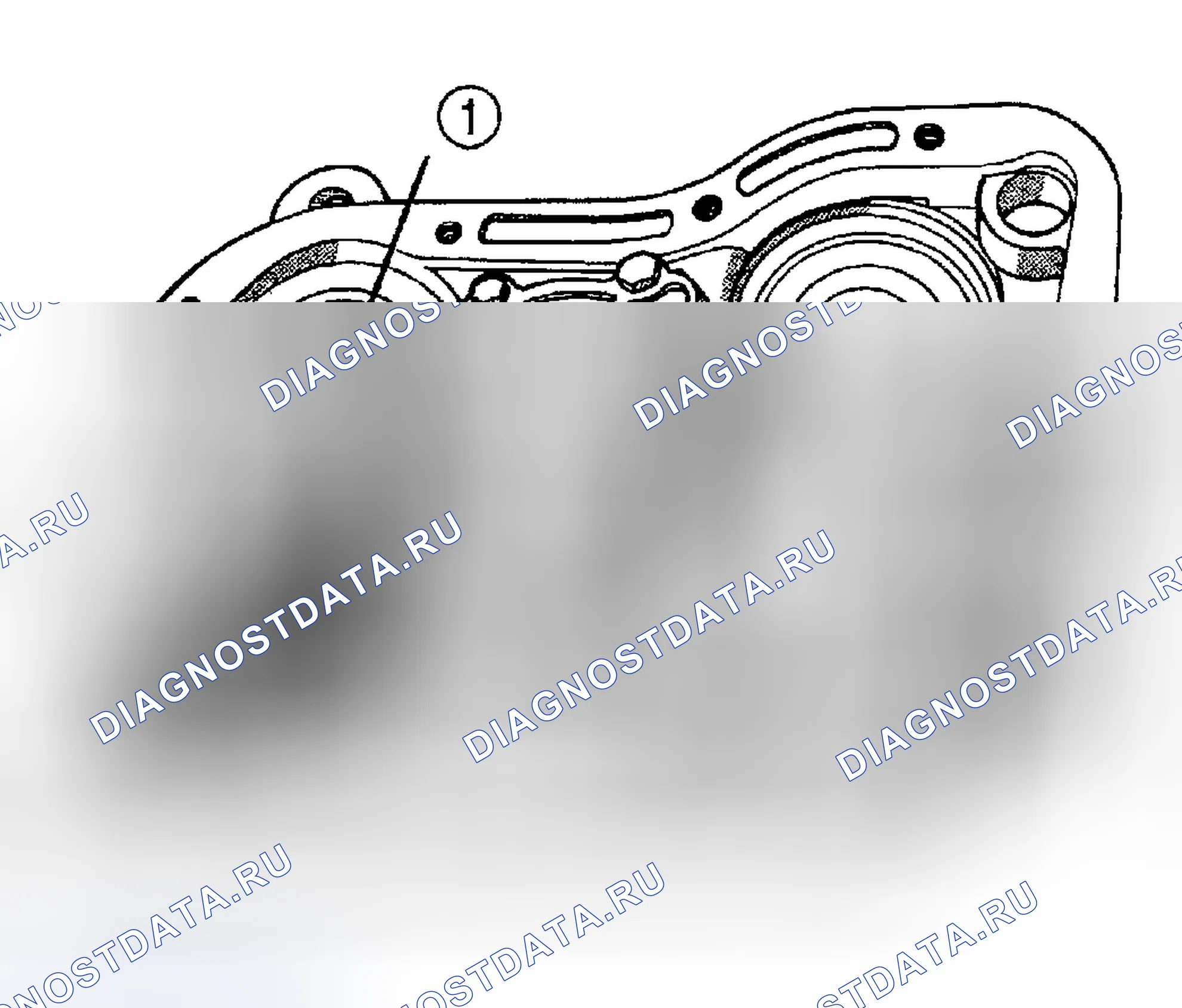 Рис. 310: ЗАДНИЙ ПОЯС. Dodge Pickup R1500 