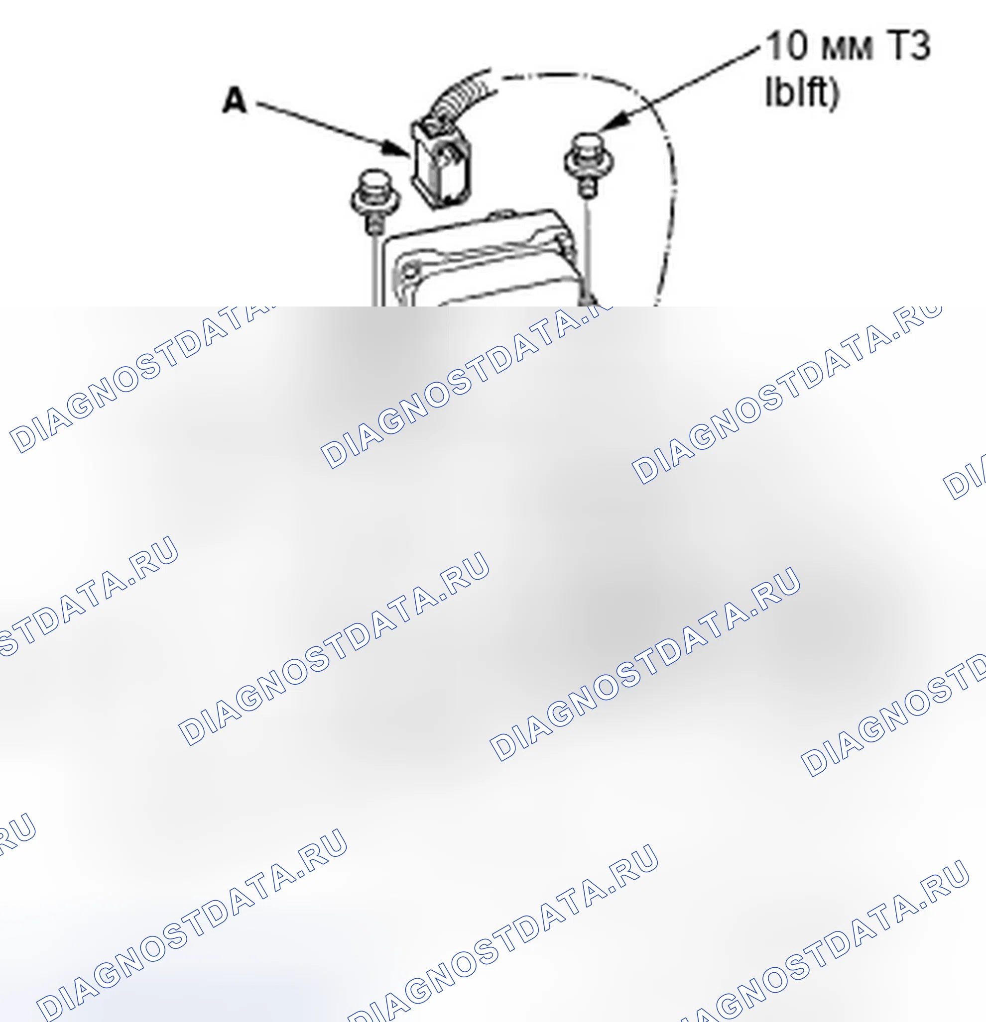 Рис. 25: Замена кластера датчиков. Honda Odyssey IV