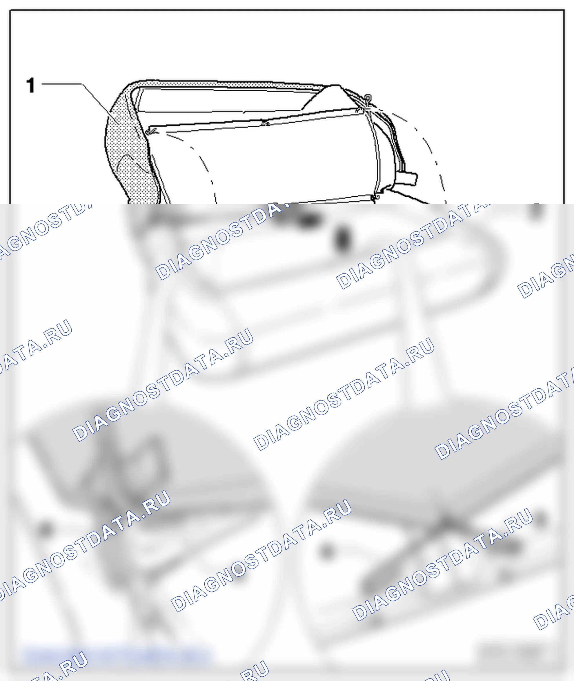 Подушки и обивки передних сидений. Volkswagen Transporter T5