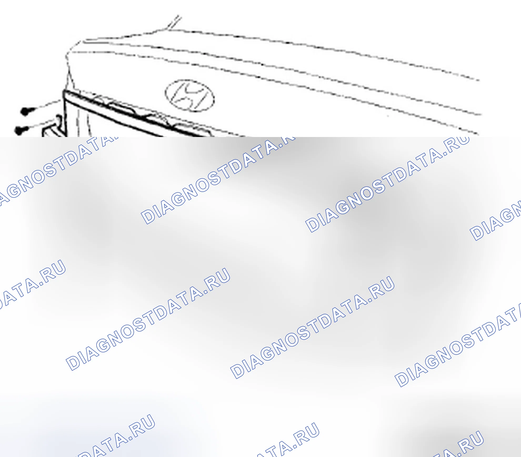 Рис. 32: Камера заднего вида. Hyundai Genesis I