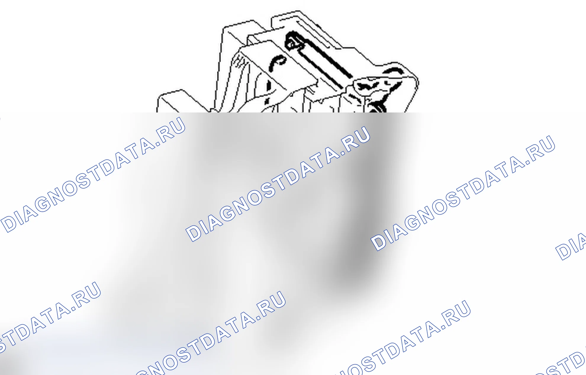 Рис. 68: ДЕМОНТАЖ. Toyota Prius V I