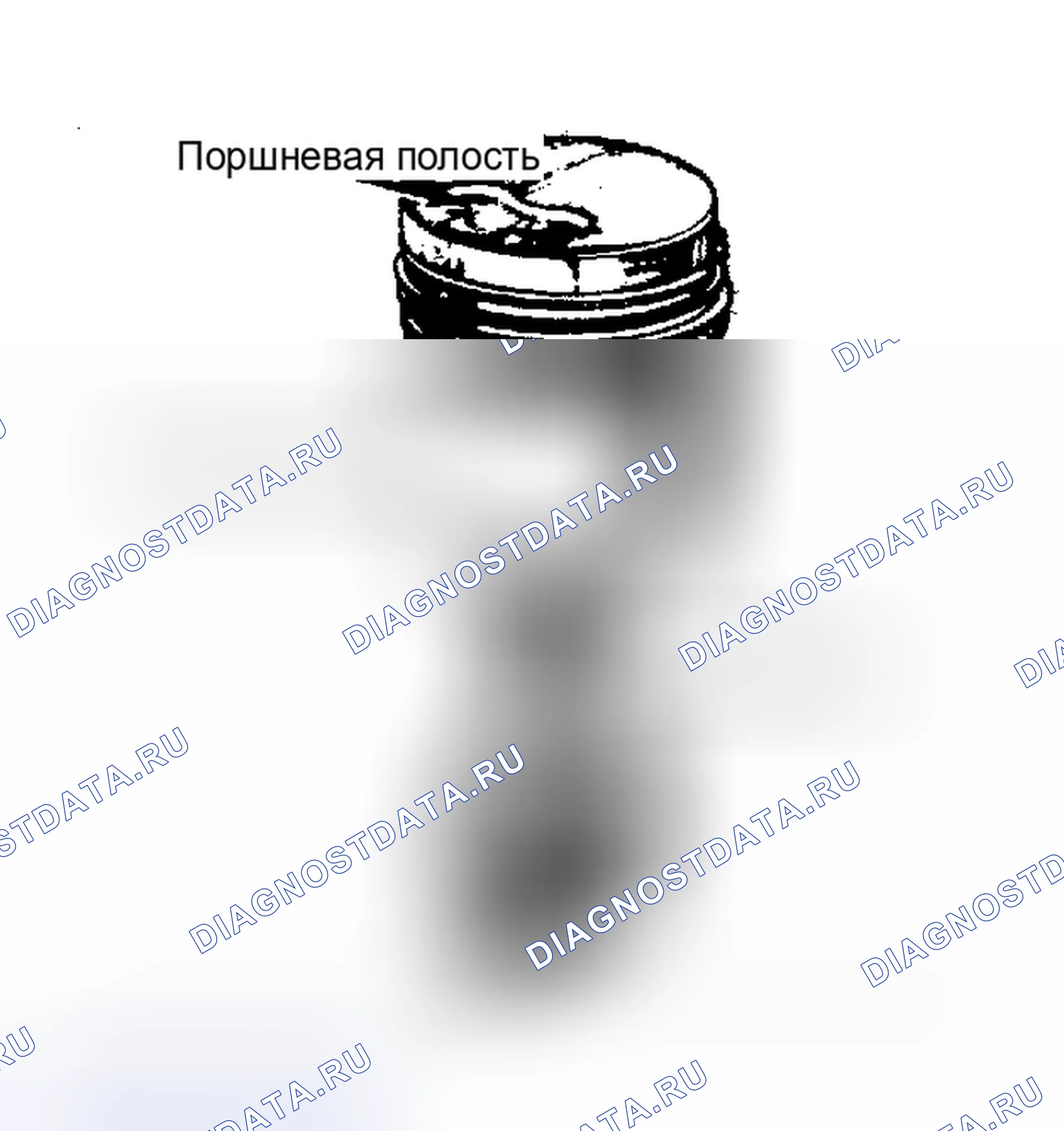 Рис. 23: ПОРШНЕВОЙ ПАЛЕЦ И ШТОК В СБОРЕ. Peugeot 505 I