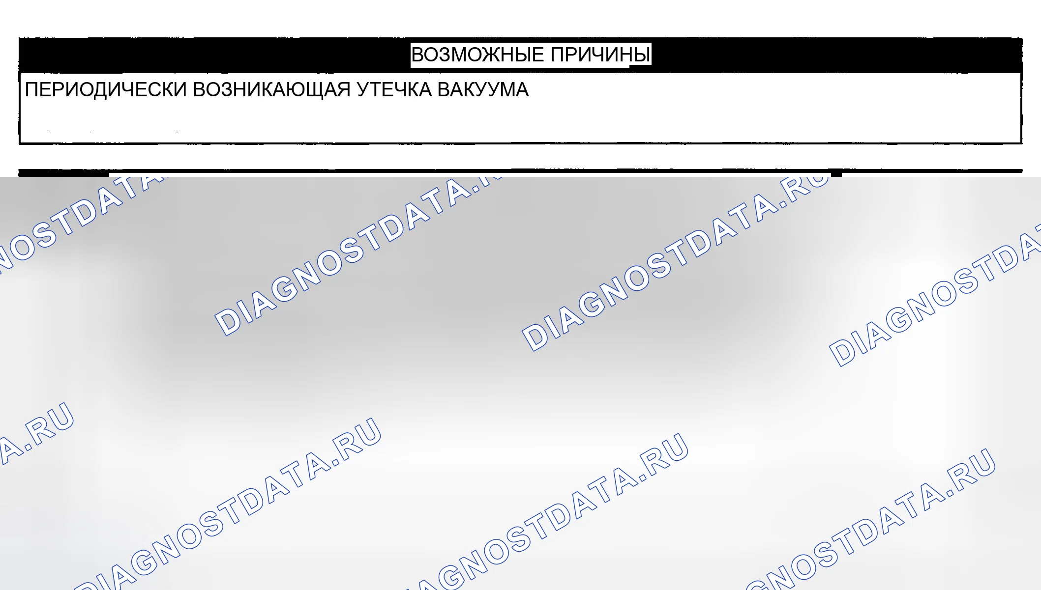 Рис. 107: расшифровка кода ошибки 1299: ОБНАРУЖЕНА УТЕЧКА ВАКУУМА. Dodge Pickup R1500 