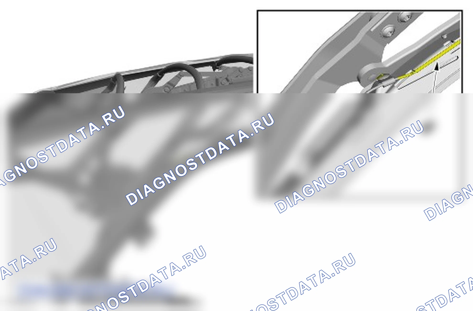 Как снять и установить Кабриолет верхний материал. Ford Mustang VI