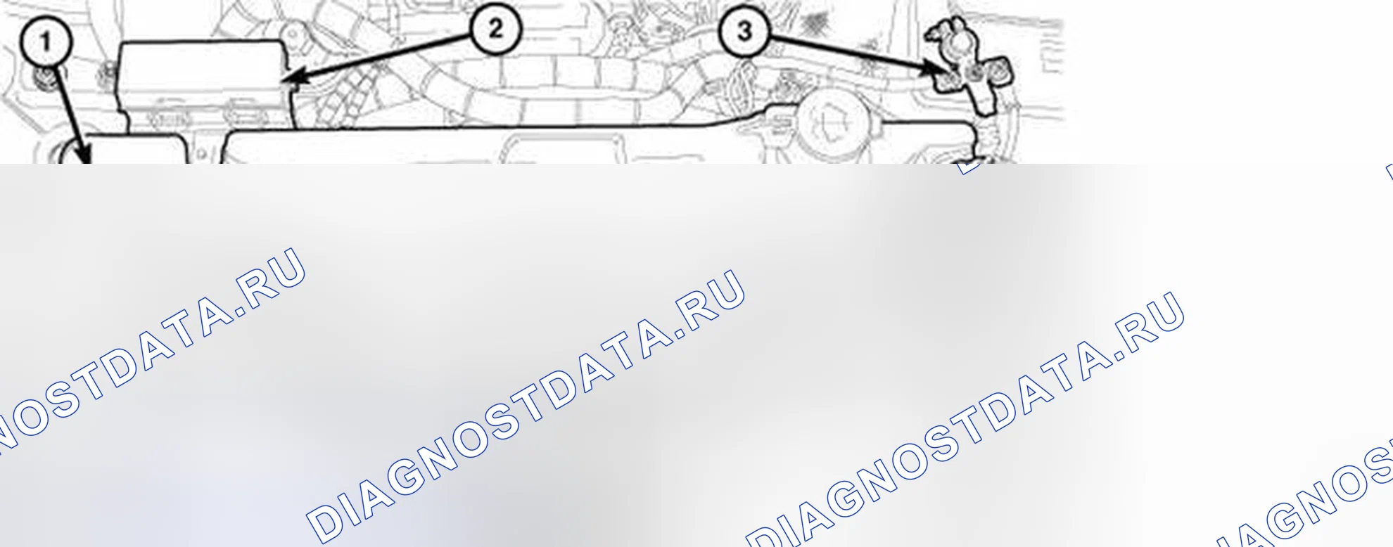 Рис. 9: ДЕМОНТАЖ - ДИЗЕЛЬ. Jeep Liberty II